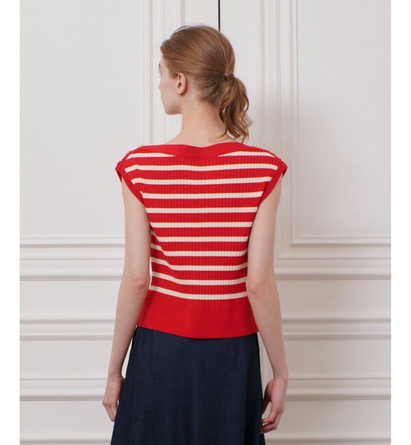 LOULOU WILLOUGHBY「【LOULOU WILLOUGHBY】プレーティングリブプルオーバー」|ニット・セーター|