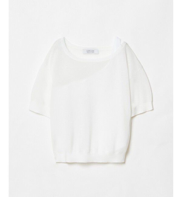 LOULOU WILLOUGHBY「【LOULOU WILLOUGHBY】ワンショルダーアンサンブル」|ニット・セーター|