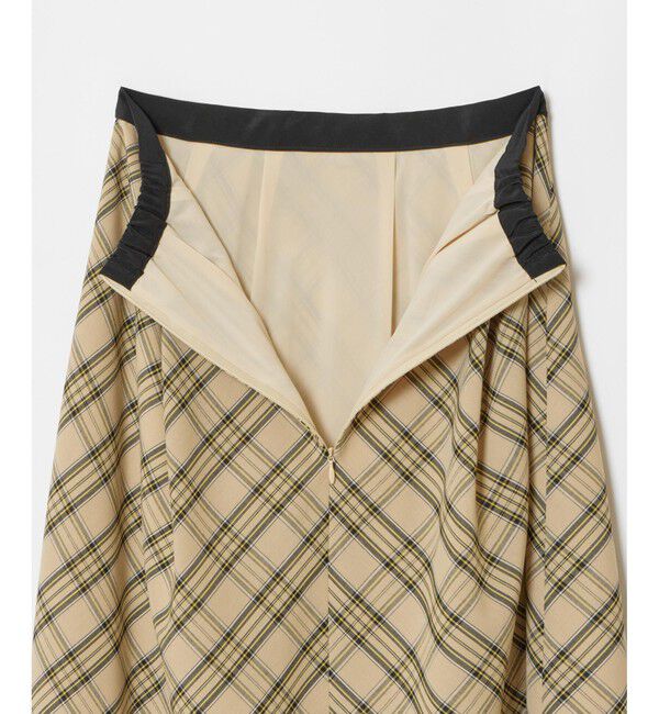 allureville「チェックナロースカート」|スカート|