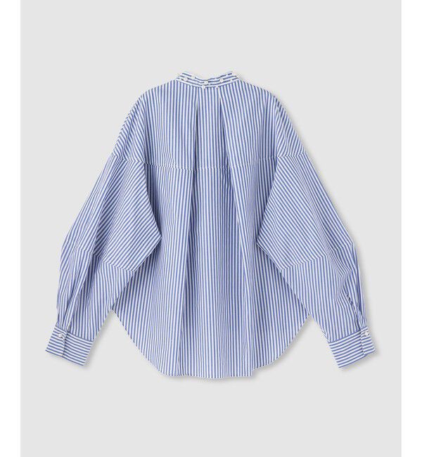 allureville「パールカラーロンストコクーンブラウス」|シャツ・ブラウス|