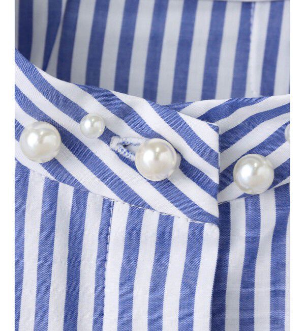 allureville「パールカラーロンストコクーンブラウス」|シャツ・ブラウス|