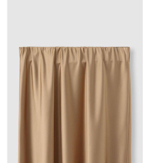 allureville「サテンバイヤスナロースカート」|スカート|