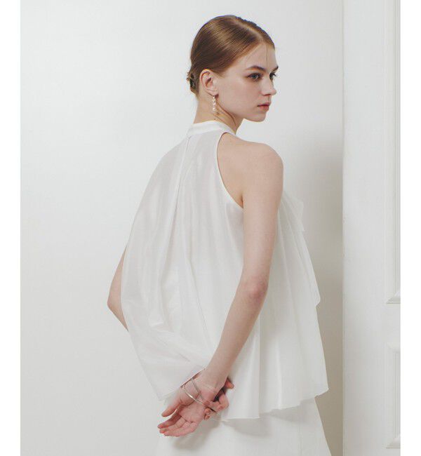 LOULOU WILLOUGHBY「【LOULOU WILLOUGHBY】ラッフルレイヤーアメスリブラウス」|シャツ・ブラウス|