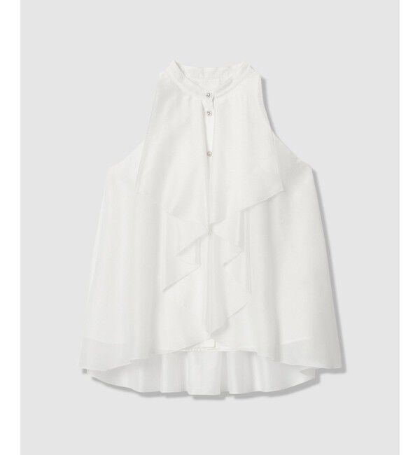 LOULOU WILLOUGHBY「【LOULOU WILLOUGHBY】ラッフルレイヤーアメスリブラウス」|シャツ・ブラウス|