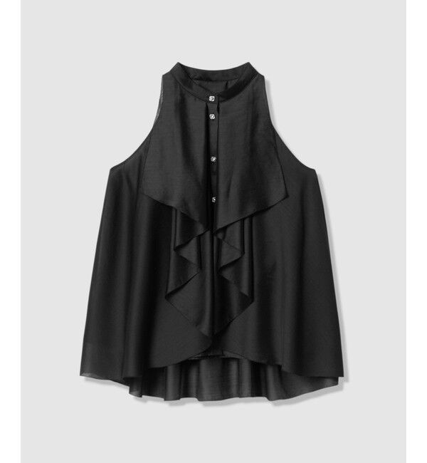 LOULOU WILLOUGHBY「【LOULOU WILLOUGHBY】ラッフルレイヤーアメスリブラウス」|シャツ・ブラウス|