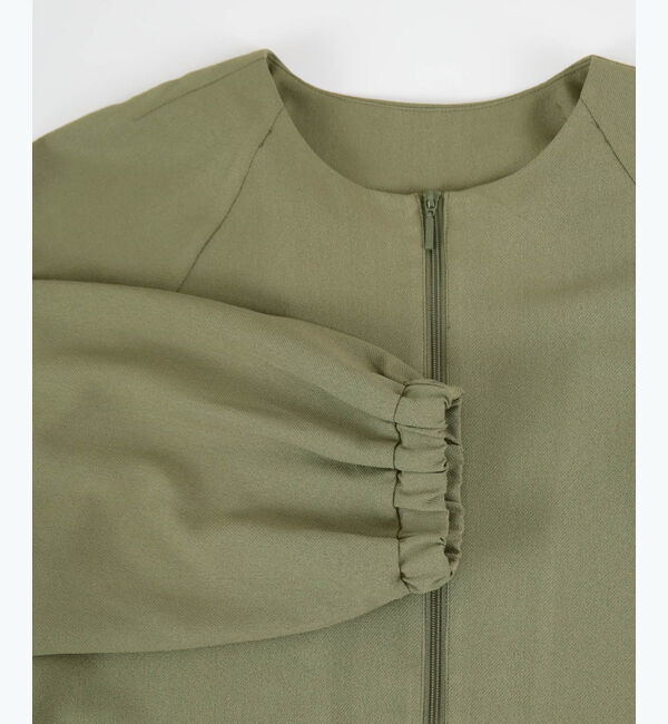 ur's「バルーンシルエットクルーネックブルゾン」|ブルゾン・スタジャン|