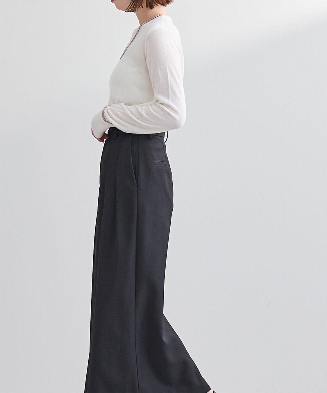 ur's「クルーネックハイゲージニット」|ニット・セーター|