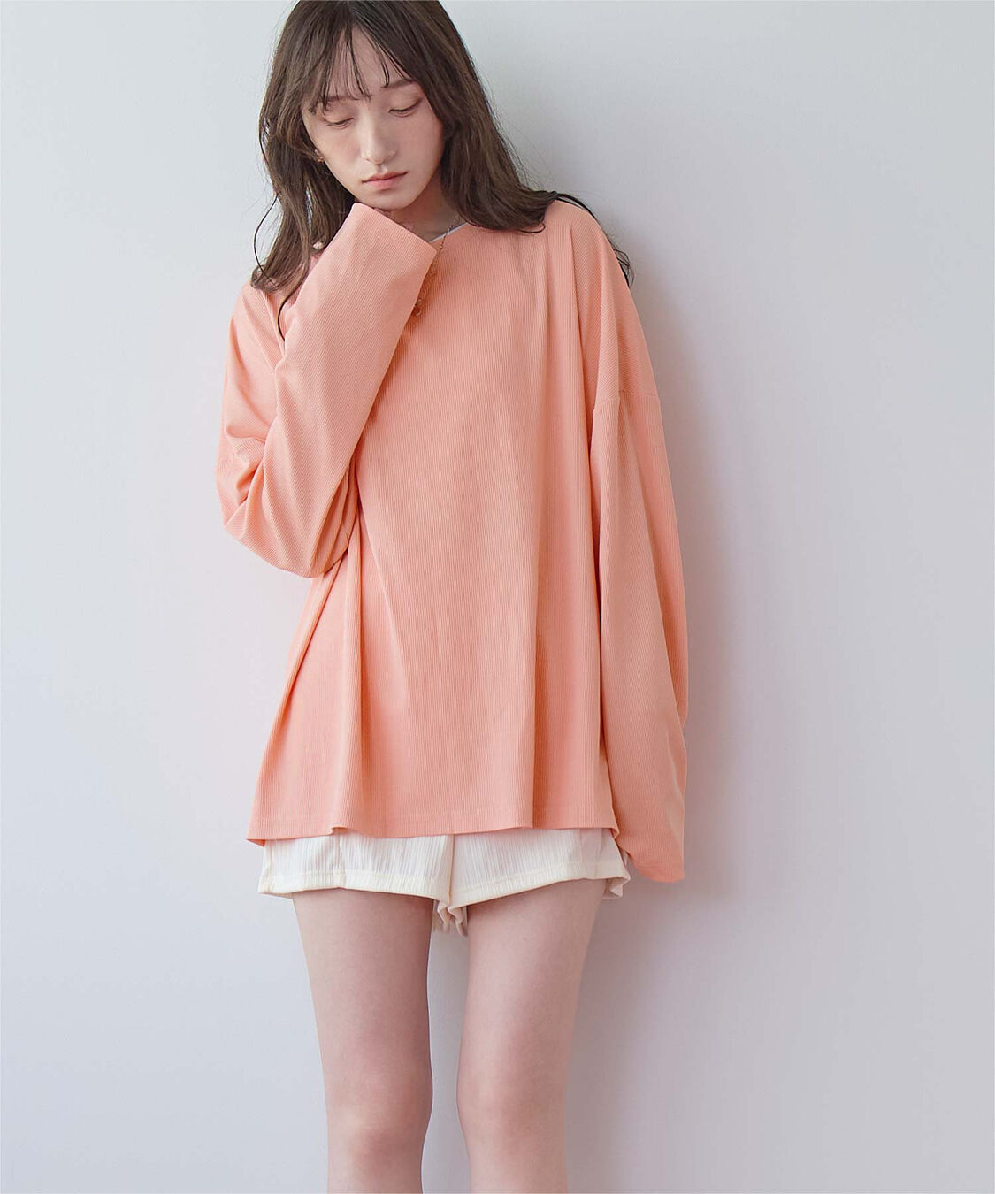 SEA DRESS「サイドスリットトップス/ラッシュガード」|ビキニトップス|