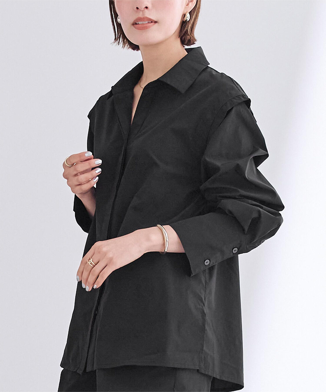 ur's「【黒川翼さんコラボアイテム】撥水素材2wayスリーブシャツ/ラッシュガード」|シャツ・ブラウス|