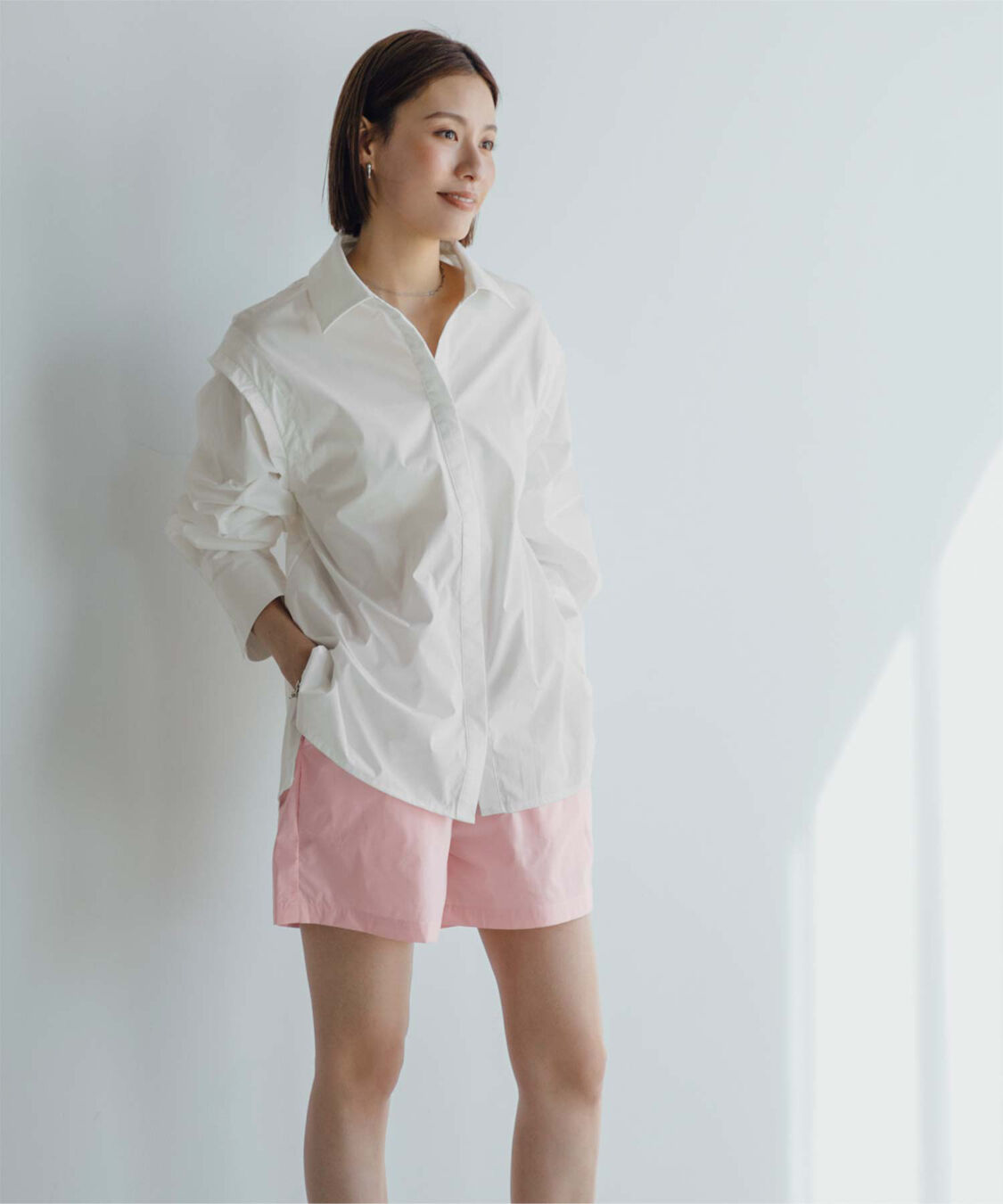 ur's「【黒川翼さんコラボアイテム】撥水素材2wayスリーブシャツ/ラッシュガード」|シャツ・ブラウス|