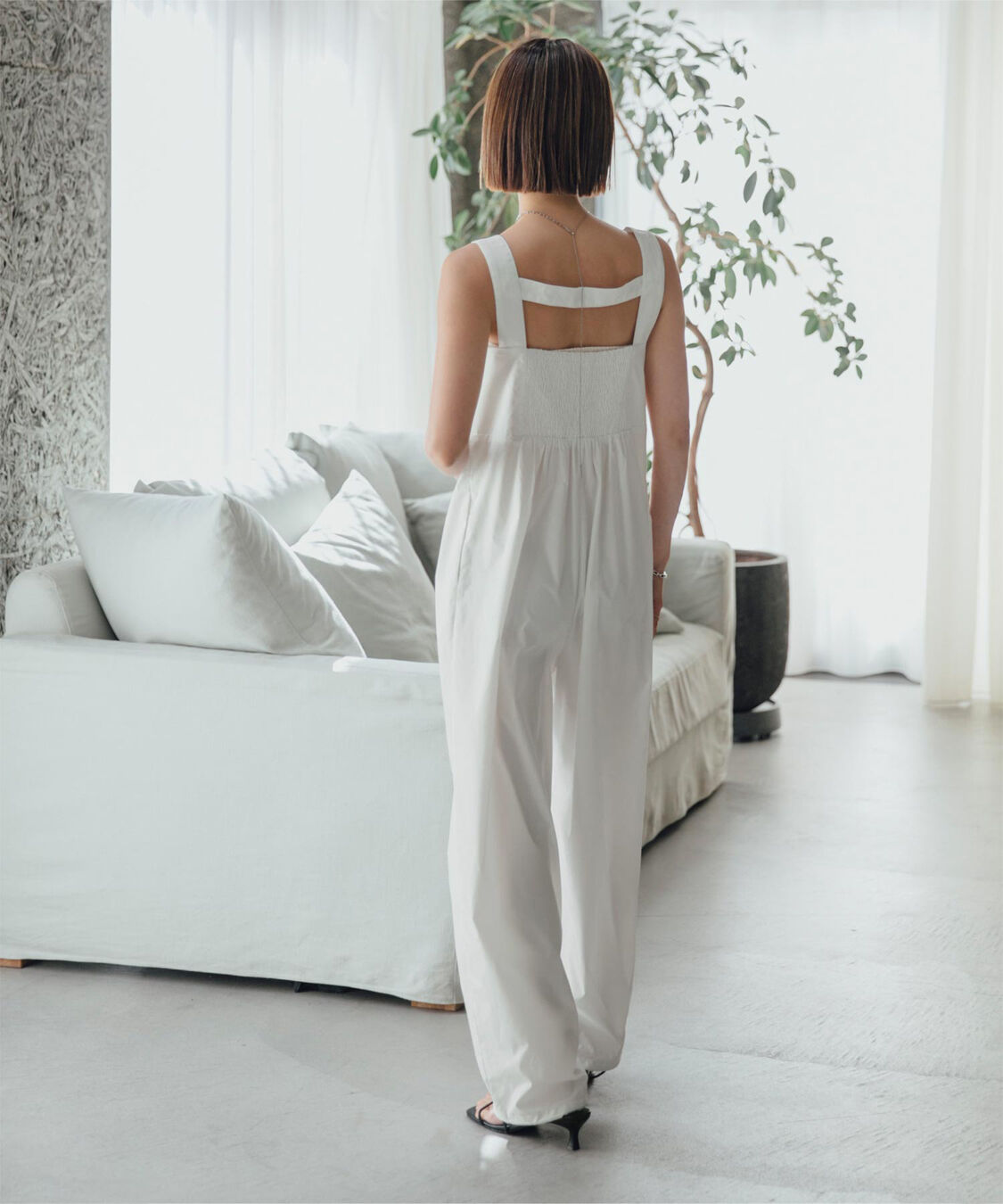 ur's「【黒川翼さんコラボアイテム】撥水素材サロペット/ラッシュガード」|コンビネゾン|