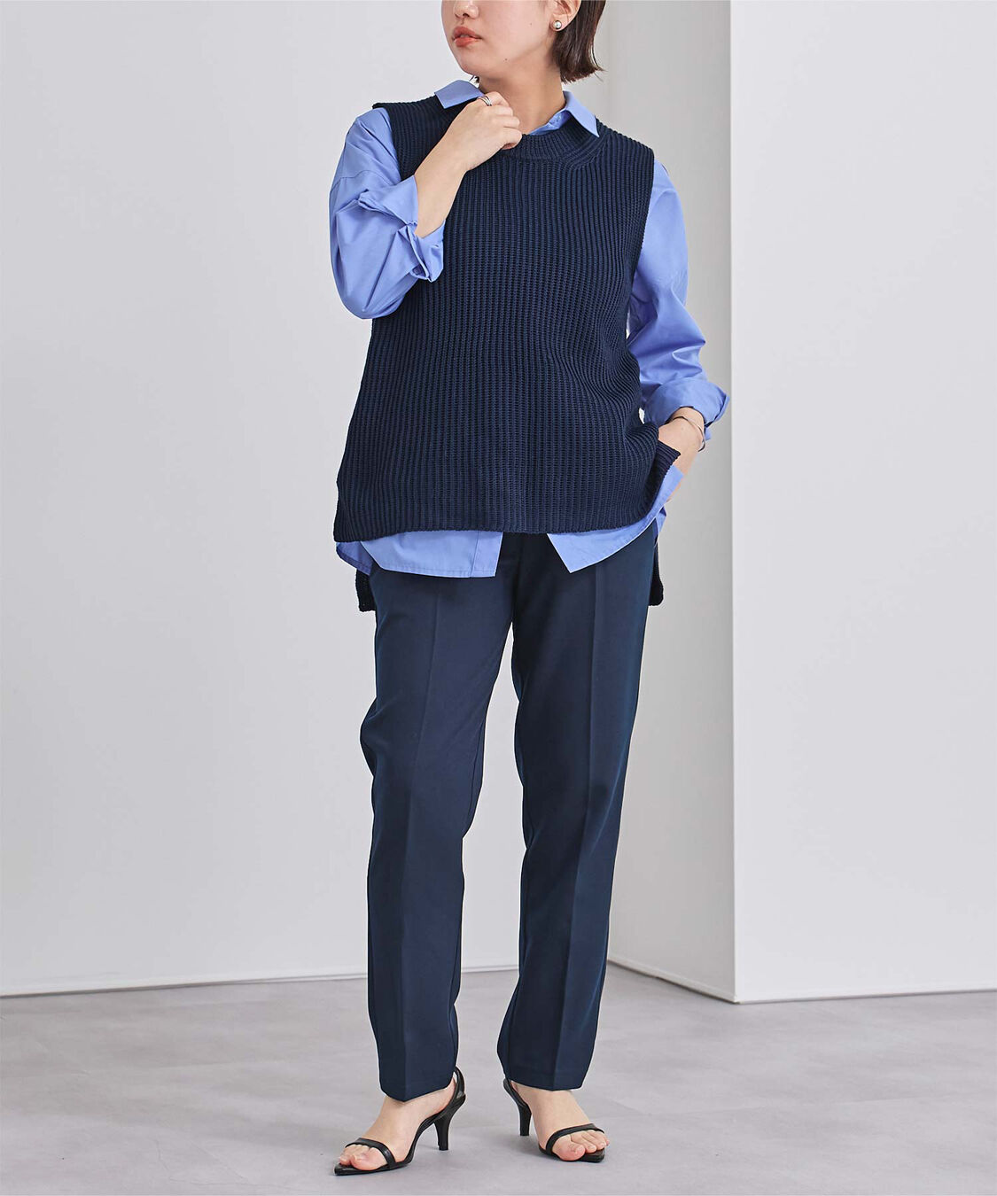 ur's「ローゲージニットベスト」|ニット・セーター|