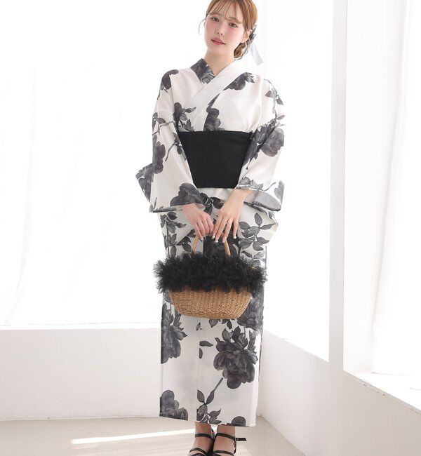  「【接触冷感/吸水速乾】浴衣≪一人で着られる/二部式浴衣(スカートタイプ)≫」|その他|