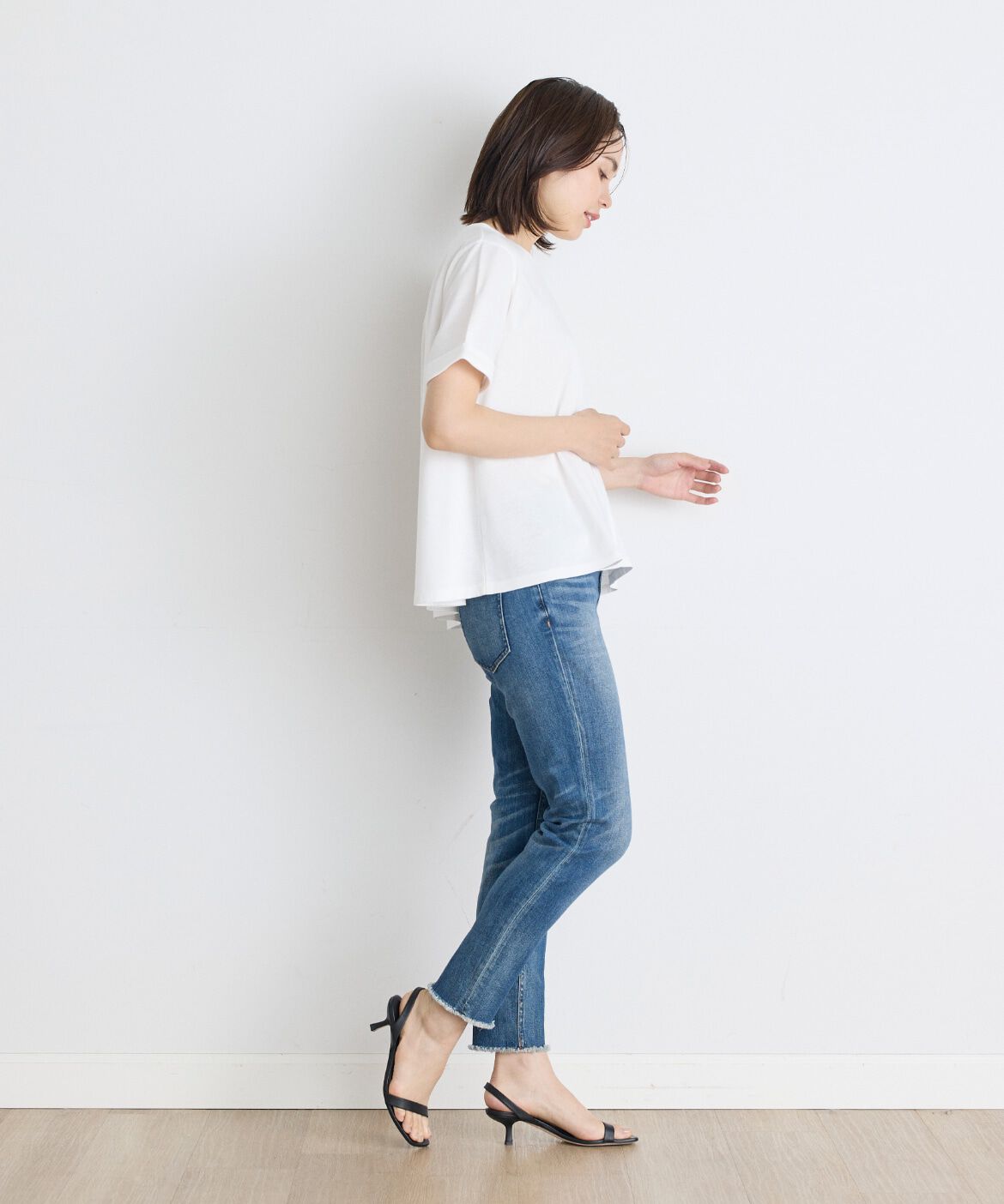 7-IDconcept.「フレアシルエットカットソー」|Tシャツ・カットソー|