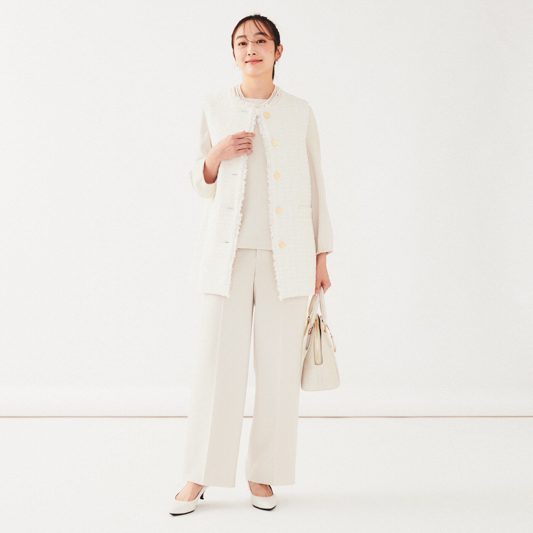 UNTITLED「【通勤スーツ】ワイドパンツ」|その他|