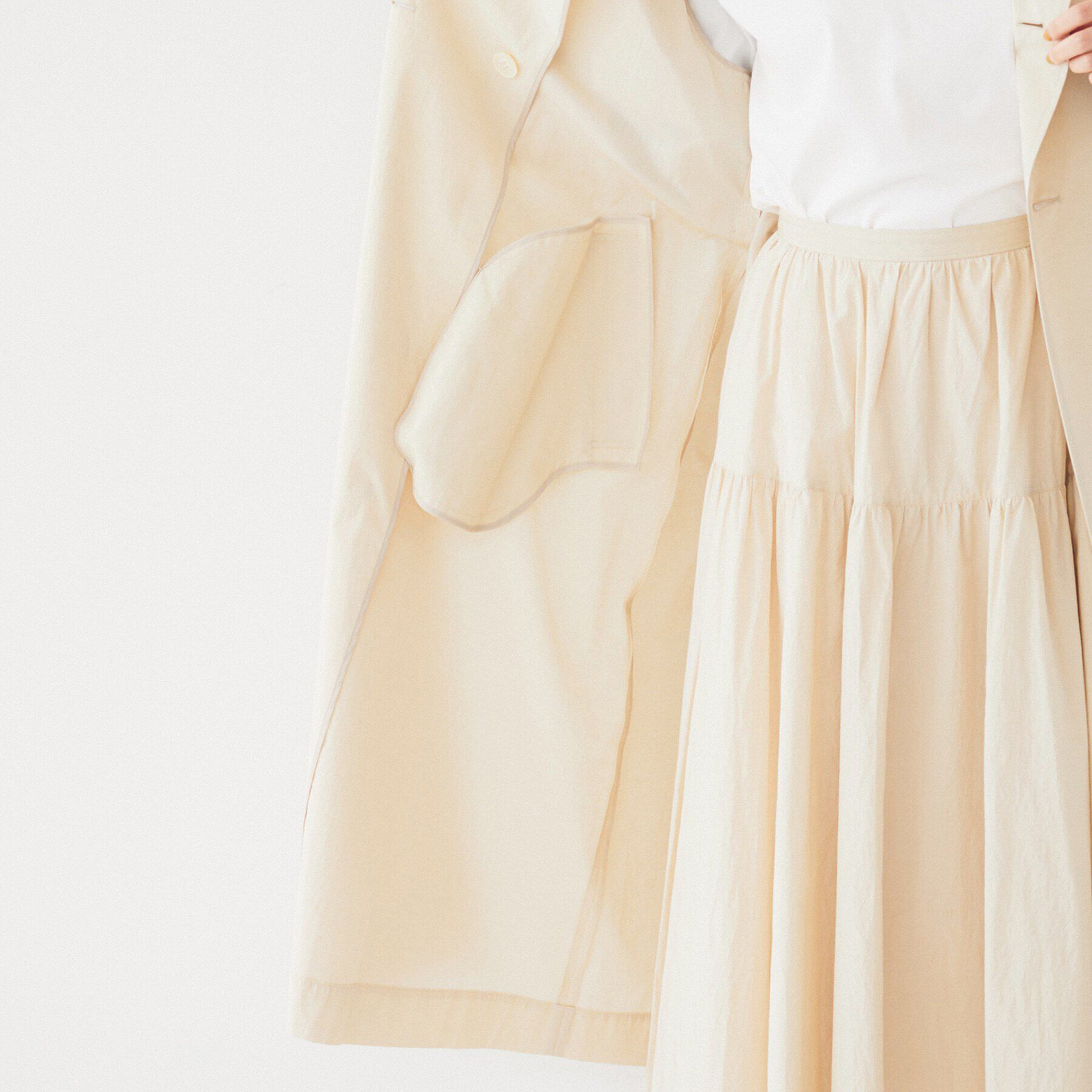 UNTITLED「ライトコットン トレンチコート」|トレンチコート|