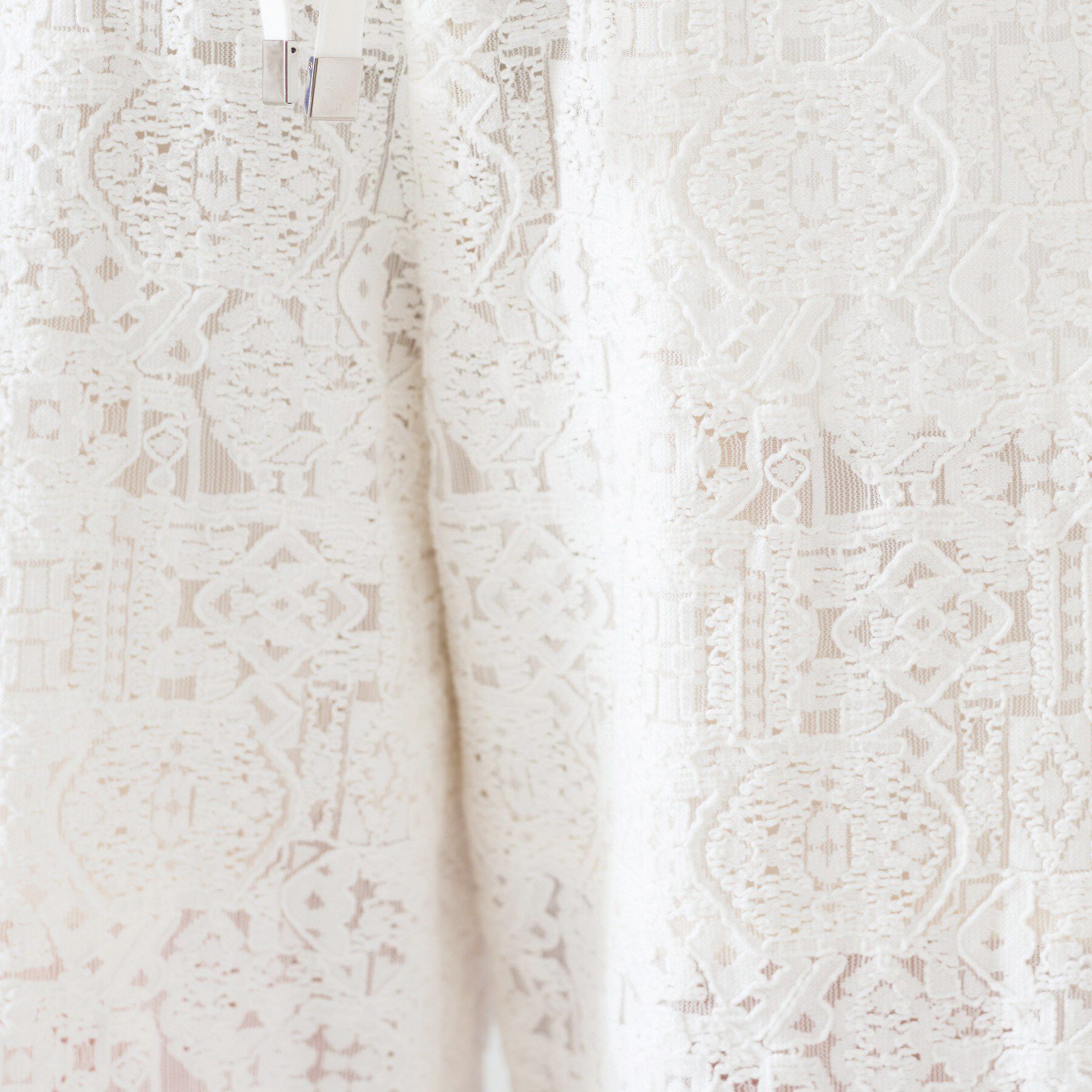 UNTITLED「【セットアップ可能/トレンド】クロシェ風レースワイドパンツ」|その他|