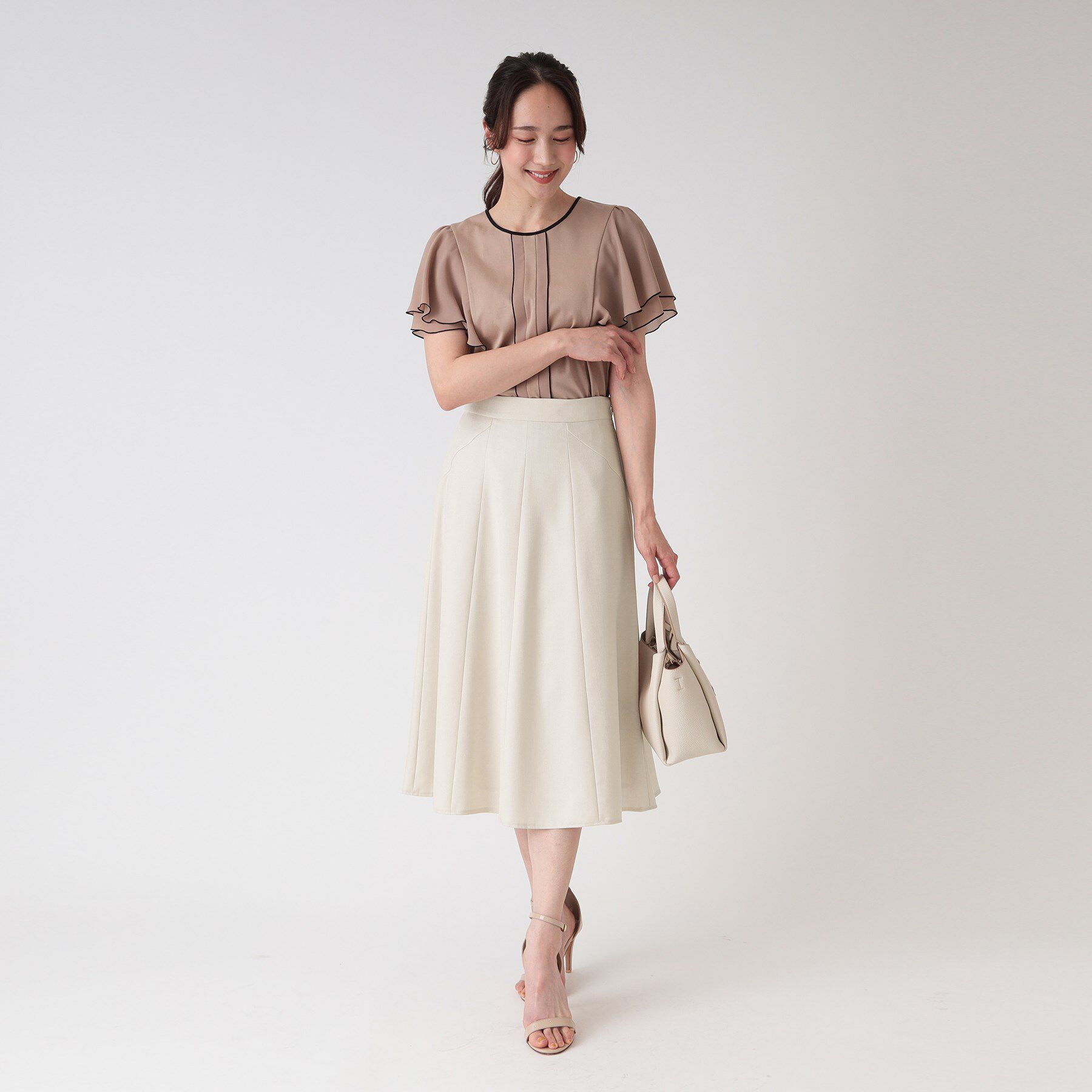 COUP DE CHANCE「【洗える／日本製】フレアスカート」|スカート|