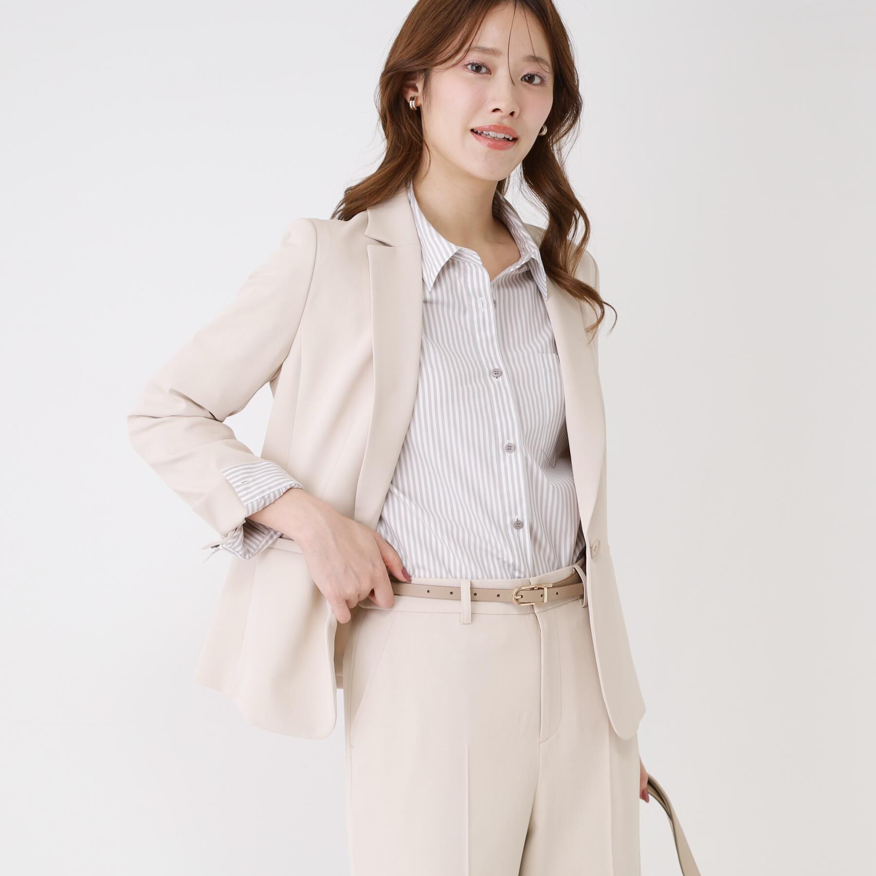 COUP DE CHANCE「【手洗い可／日本製／伸縮性／スーツ可】テーラードジャケット」|テーラードジャケット|