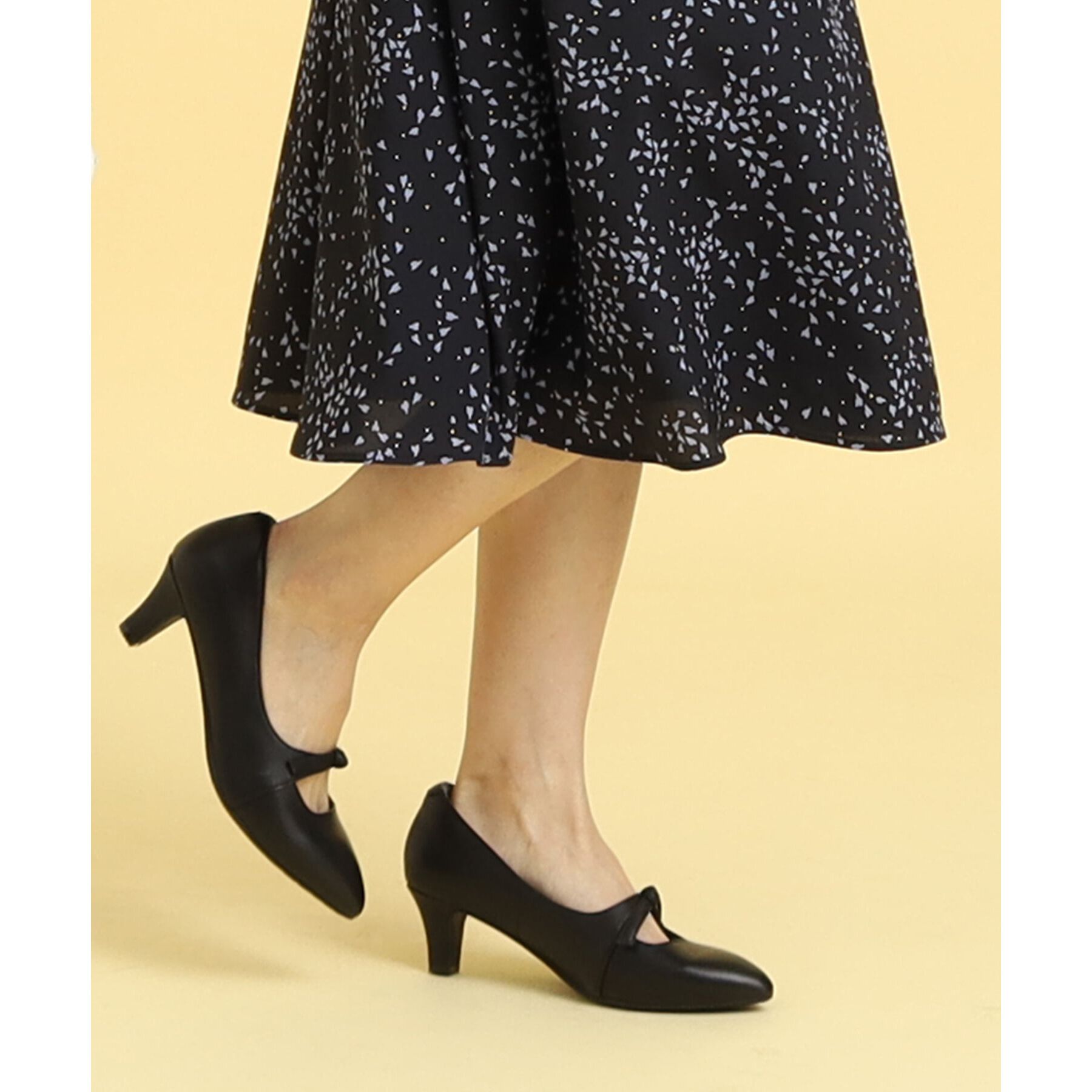 Reflect「【至福の履き心地／通勤にもぴったり◎】5cmヒールパンプス」|パンプス|