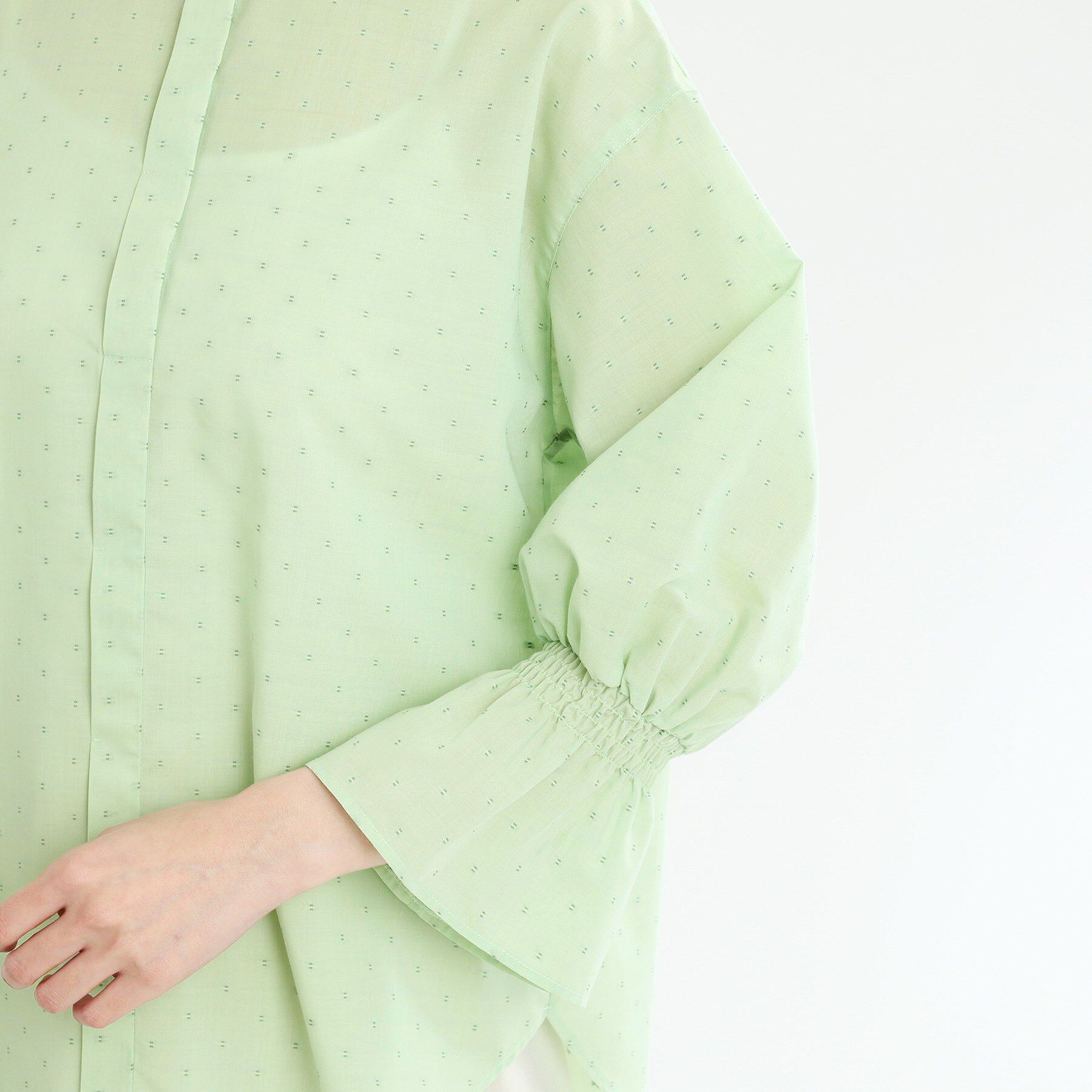 Reflect「【洗える】キャンディースリーブブラウス」|シャツ・ブラウス|