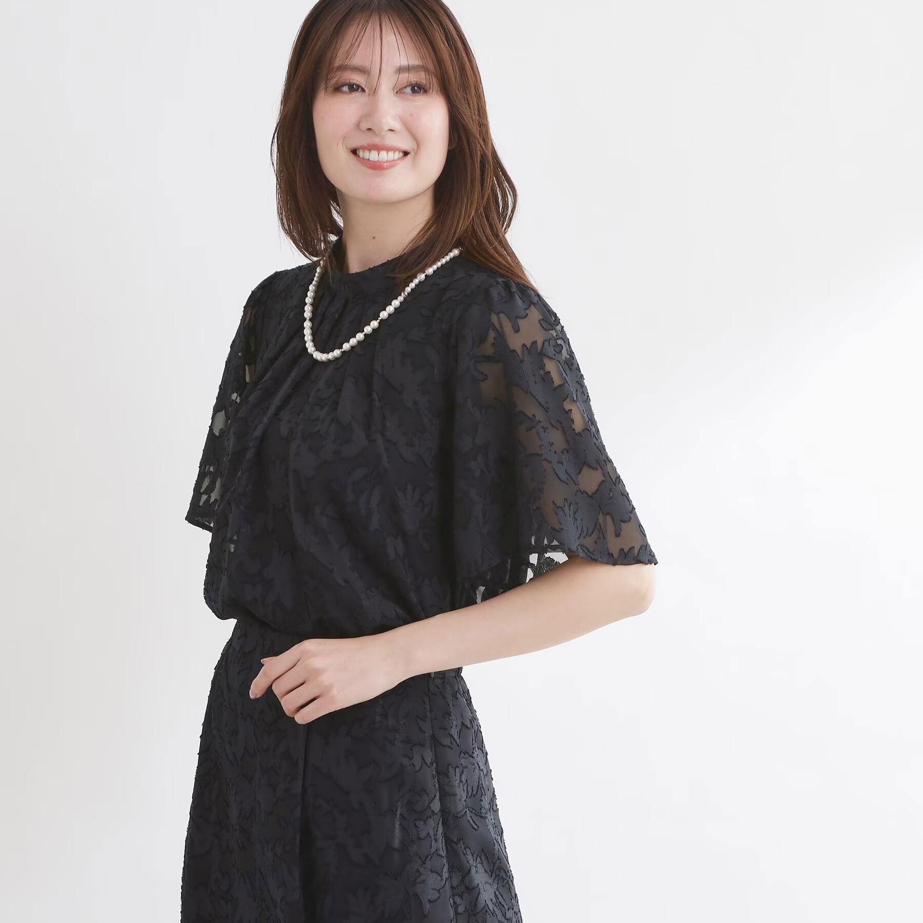 Reflect「【選べる2柄／セットアップ可】プチスタンドカラーブラウス」|その他|