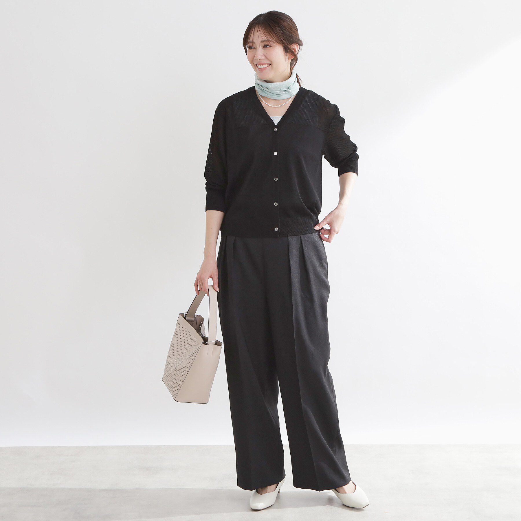 Reflect「Vネックニットカーディガン」|カーディガン|