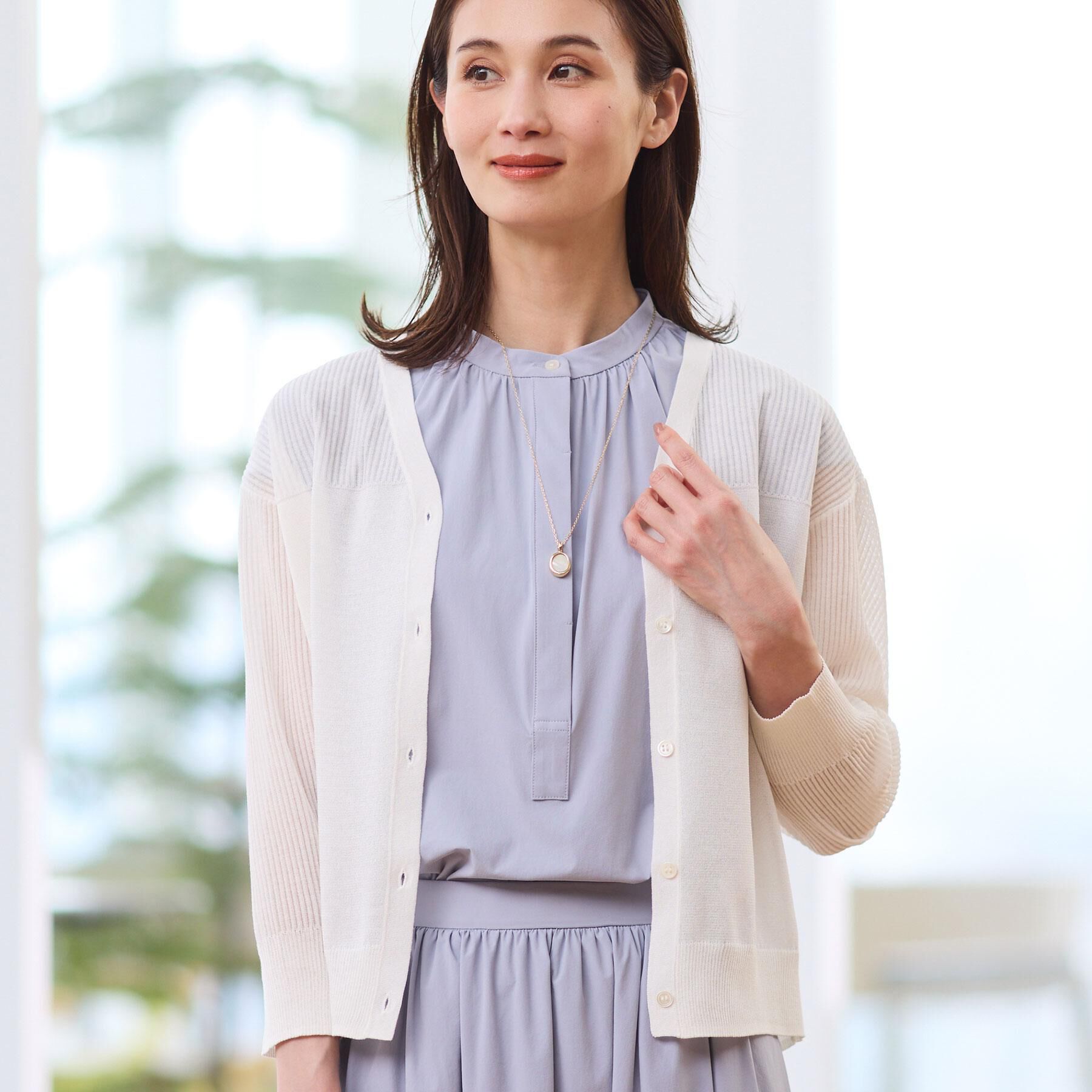 Reflect「Vネックニットカーディガン」|カーディガン|