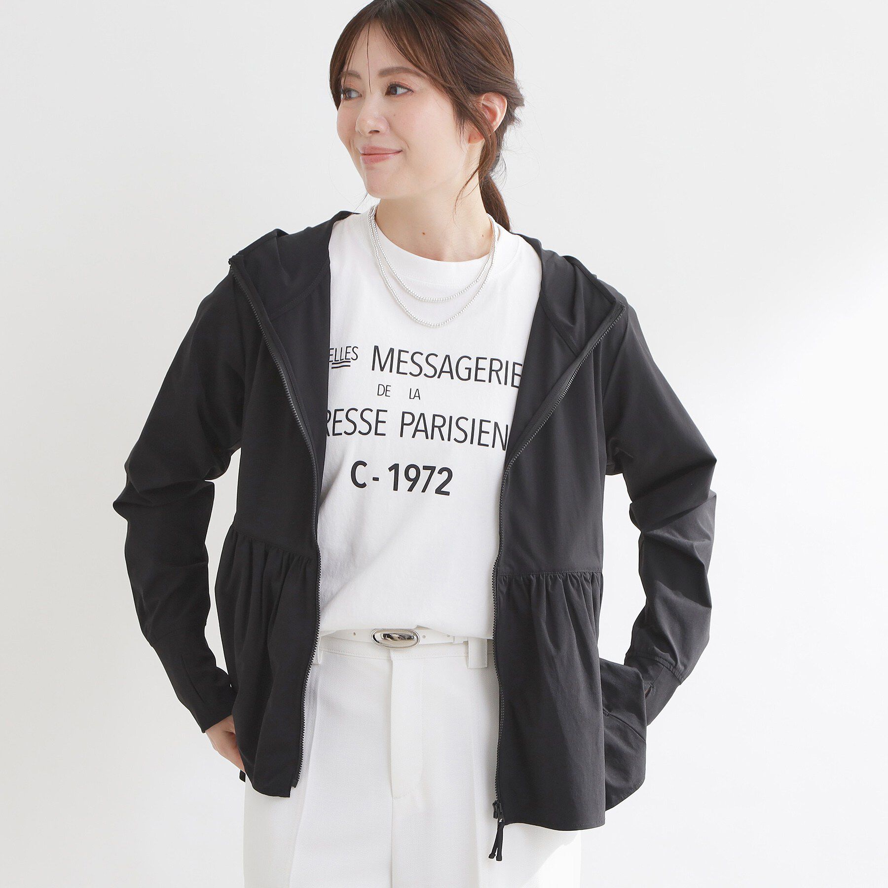 Reflect「【UVカット／接触冷感】ラッシュガードパーカー」|ブルゾン・スタジャン|