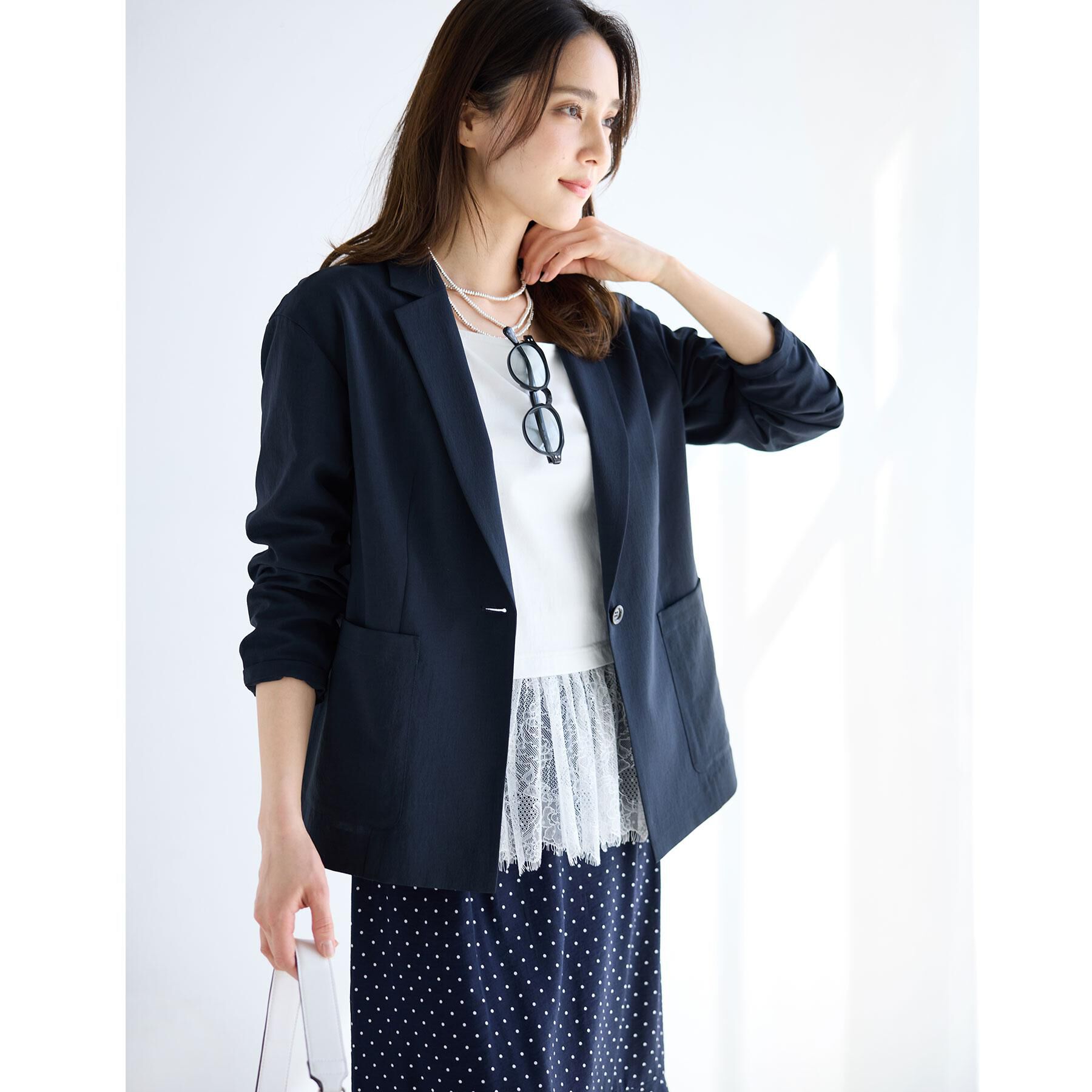 Reflect「リラクシーテーラードジャケット」|テーラードジャケット|