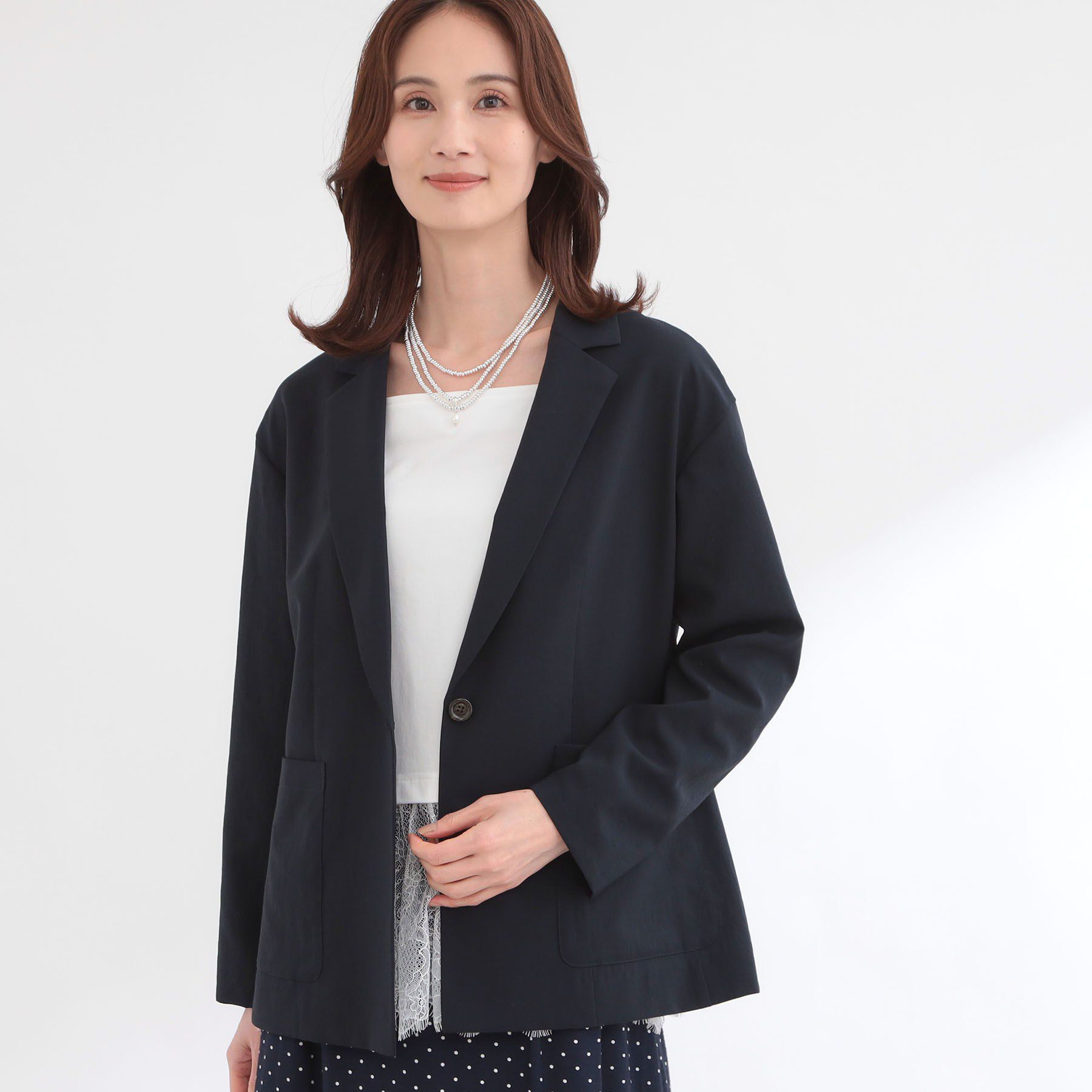 Reflect「リラクシーテーラードジャケット」|テーラードジャケット|