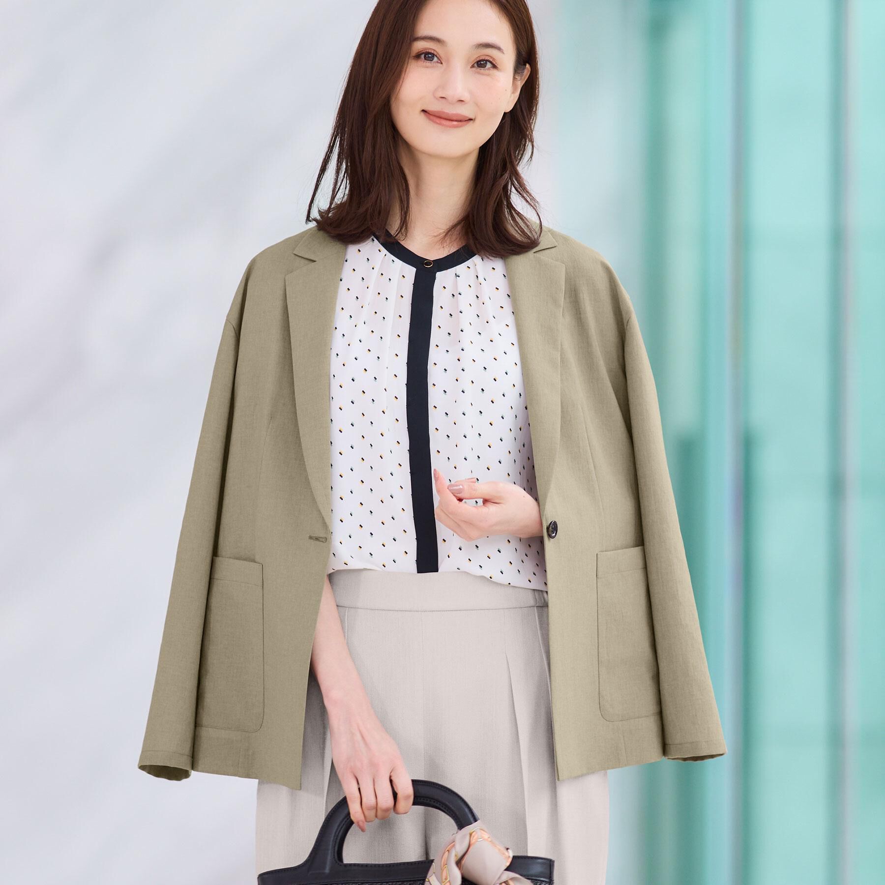 Reflect「リラクシーテーラードジャケット」|テーラードジャケット|