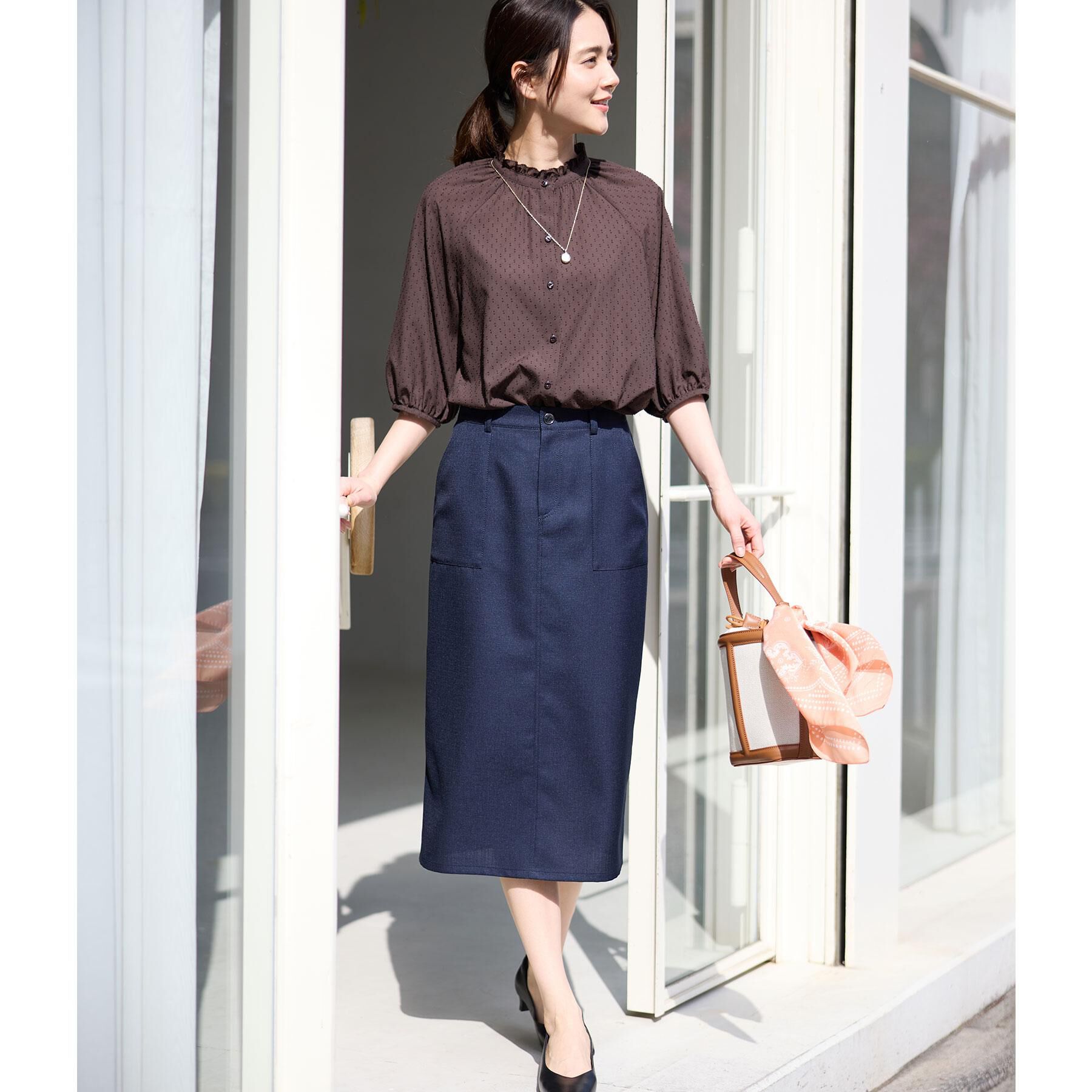 Reflect「Iラインシルエットスカート」|スカート|