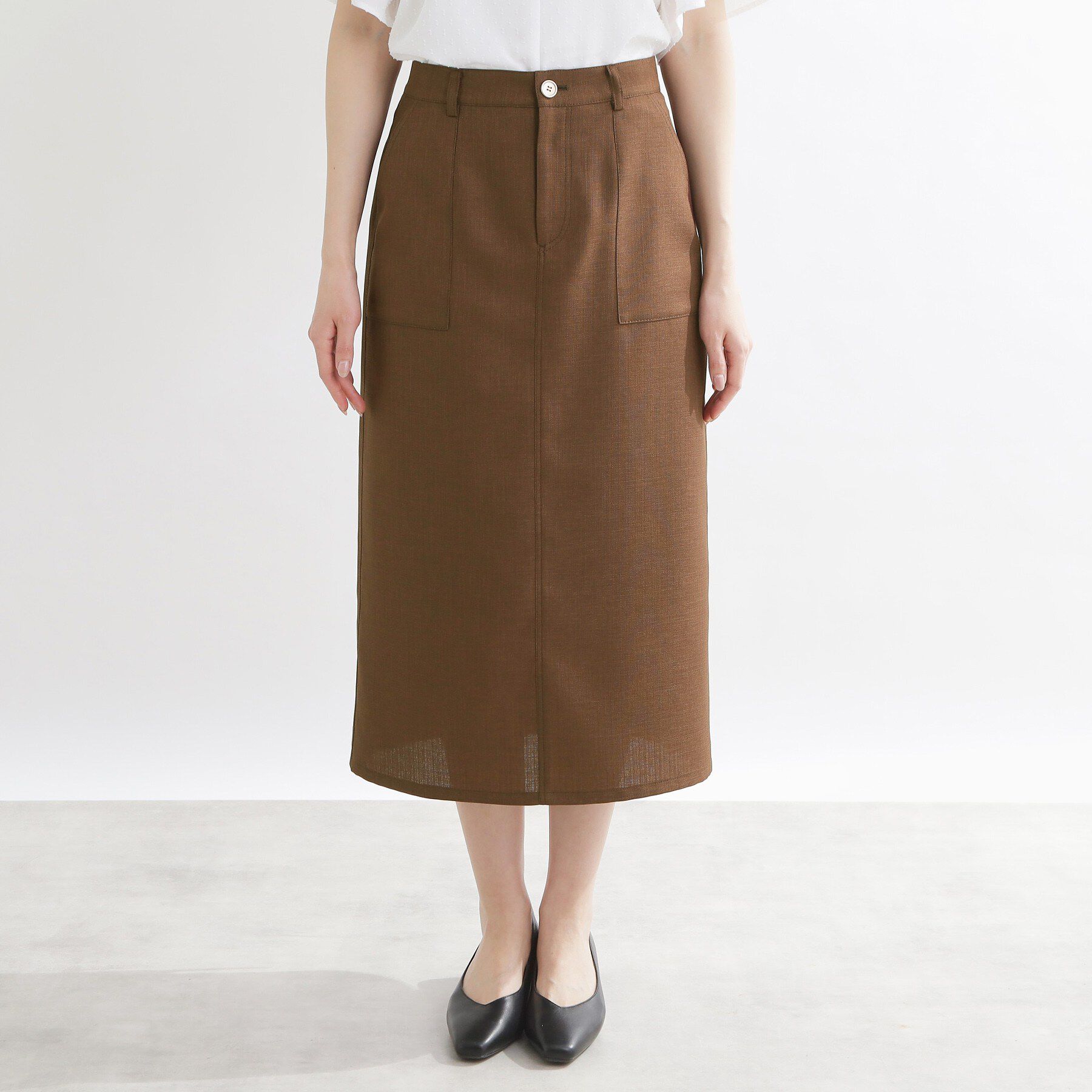 Reflect「Iラインシルエットスカート」|スカート|