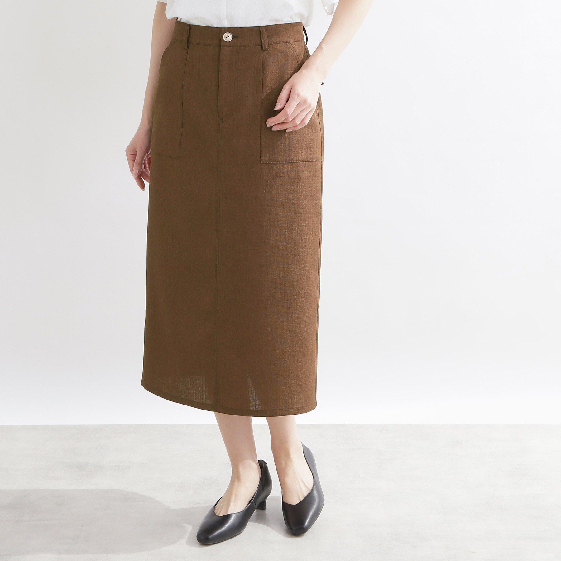 Reflect「Iラインシルエットスカート」|スカート|