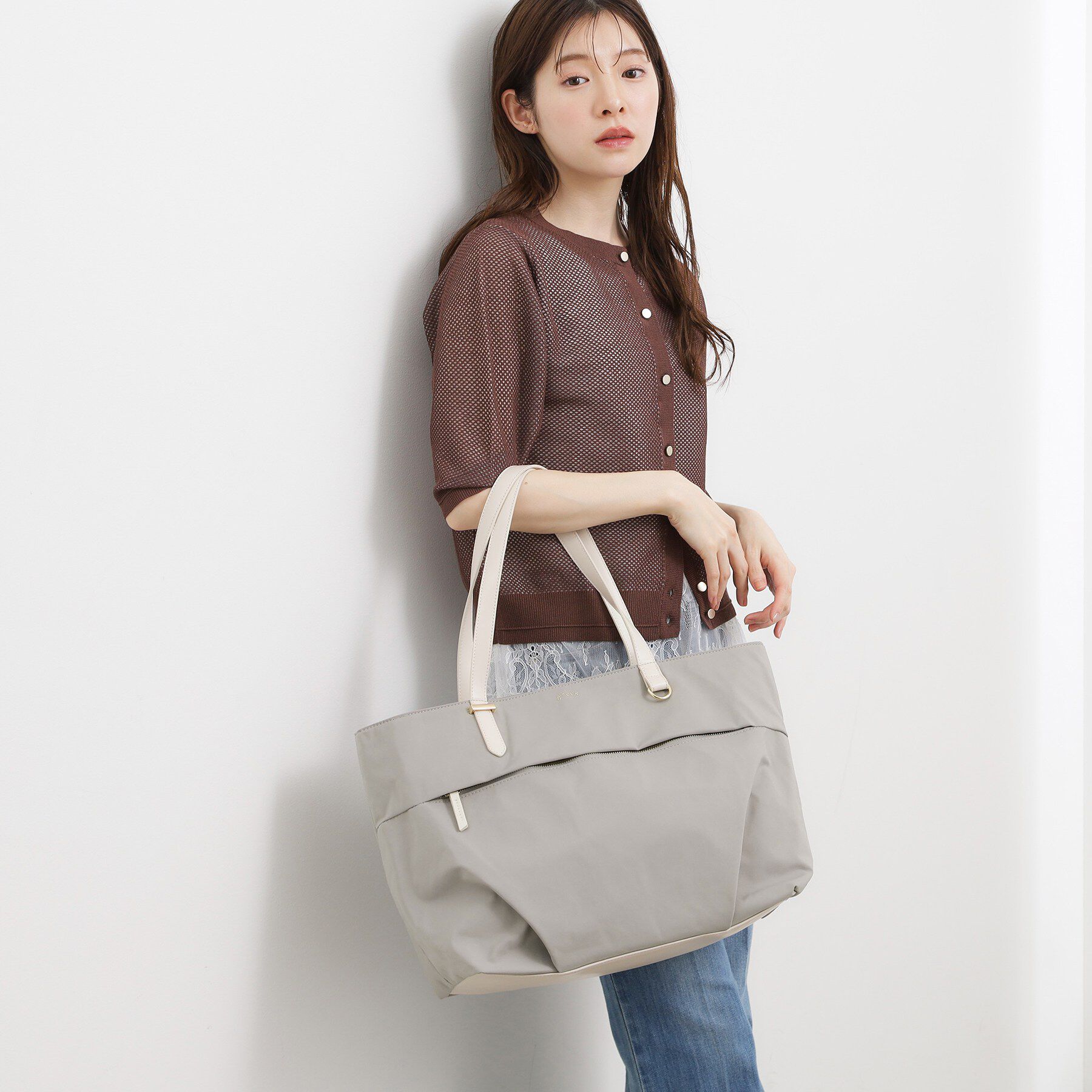 grove「【撥水】軽量機能ビッグトート【旅行にも◎】」|トートバッグ|