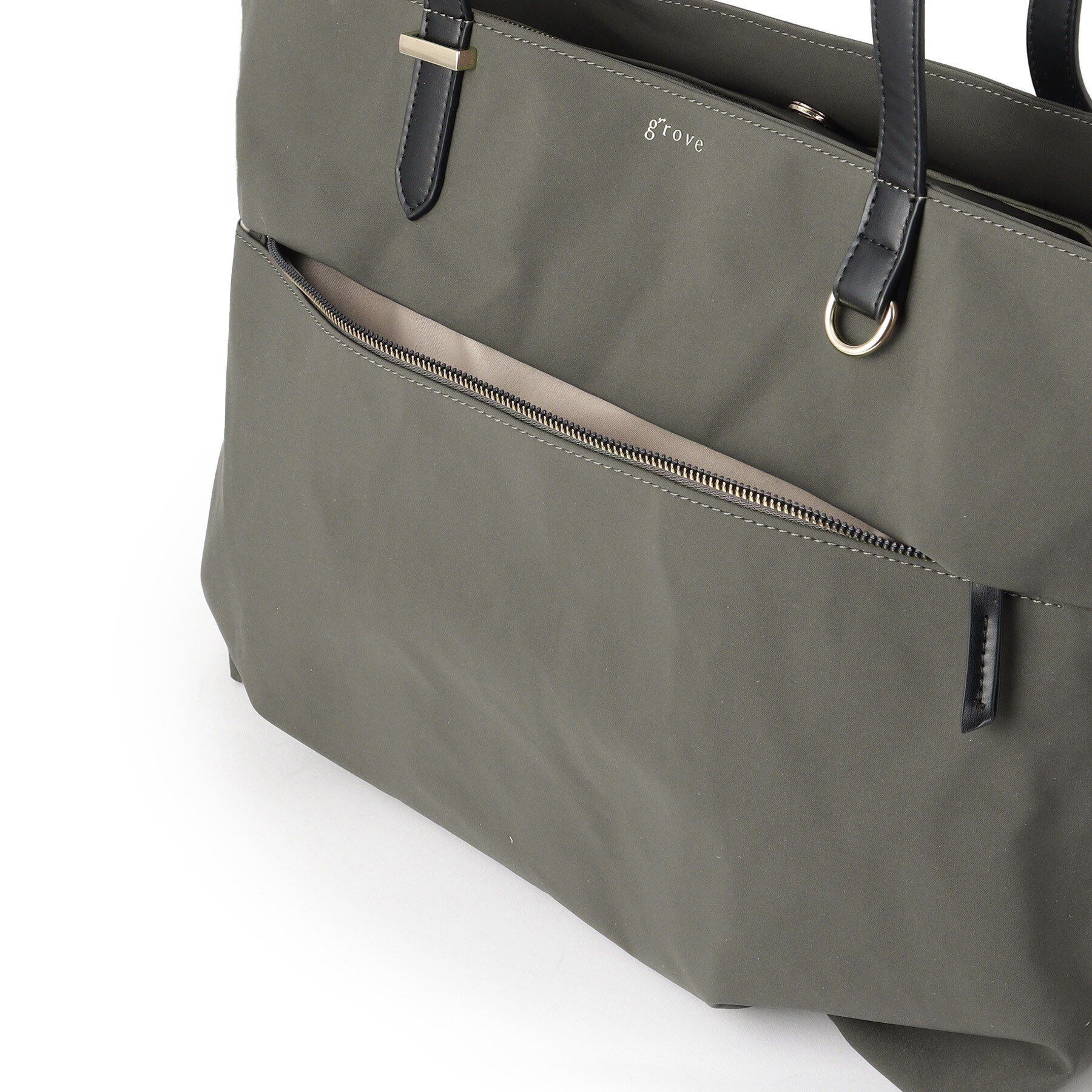 grove「【撥水】軽量機能ビッグトート【旅行にも◎】」|トートバッグ|