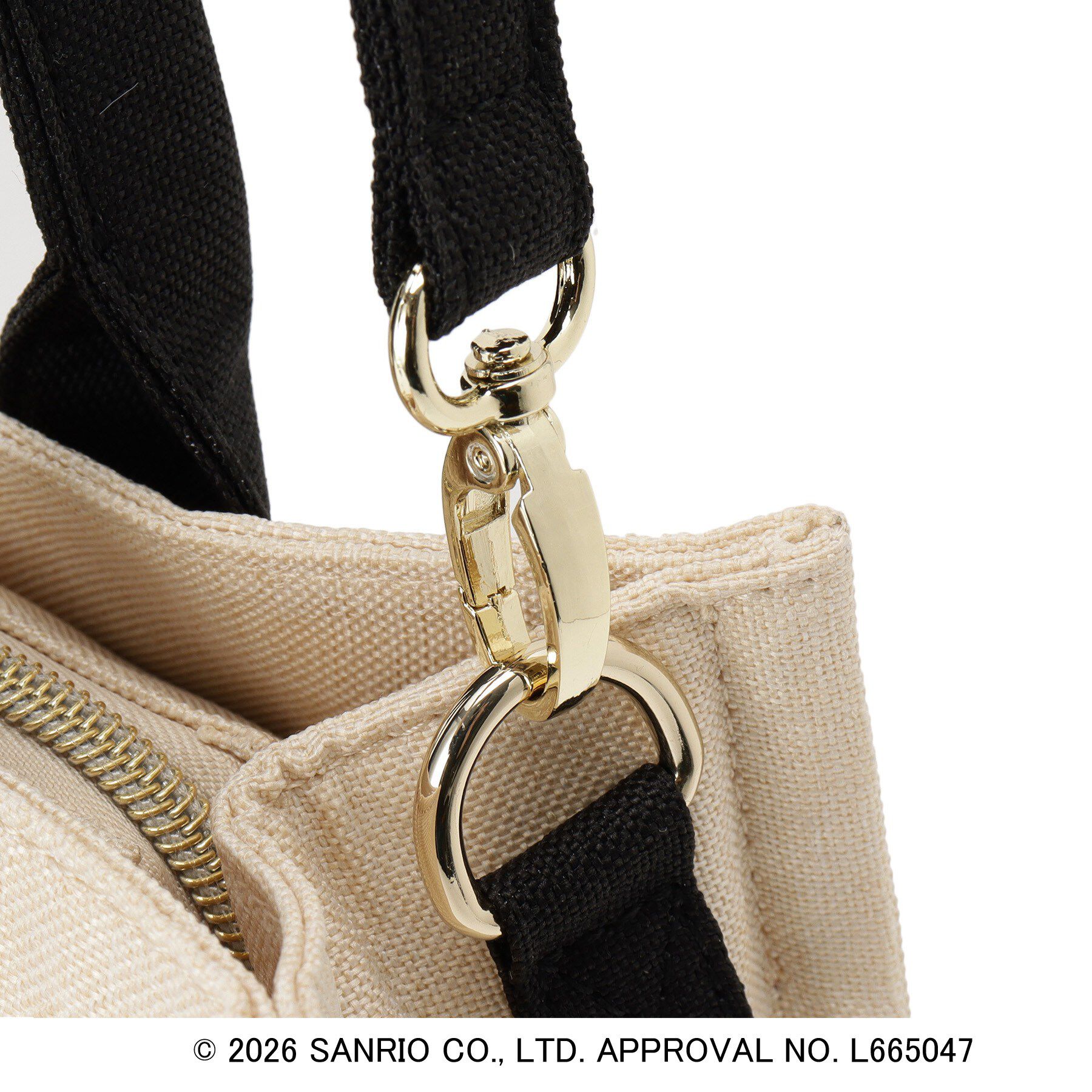 grove「【ハローキティ】Leeスクエア2WAYトート」|トートバッグ|