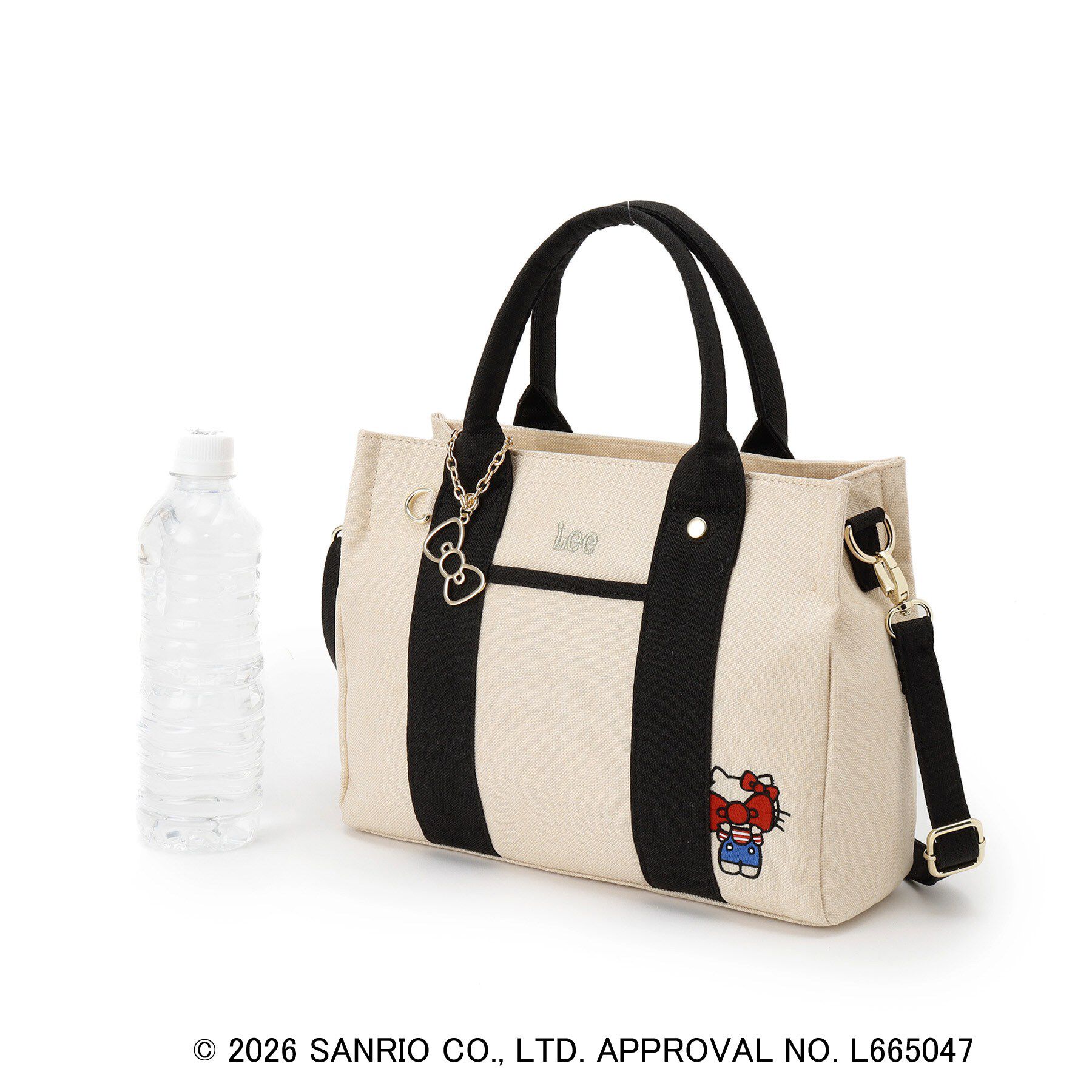 grove「【ハローキティ】Leeスクエア2WAYトート」|トートバッグ|