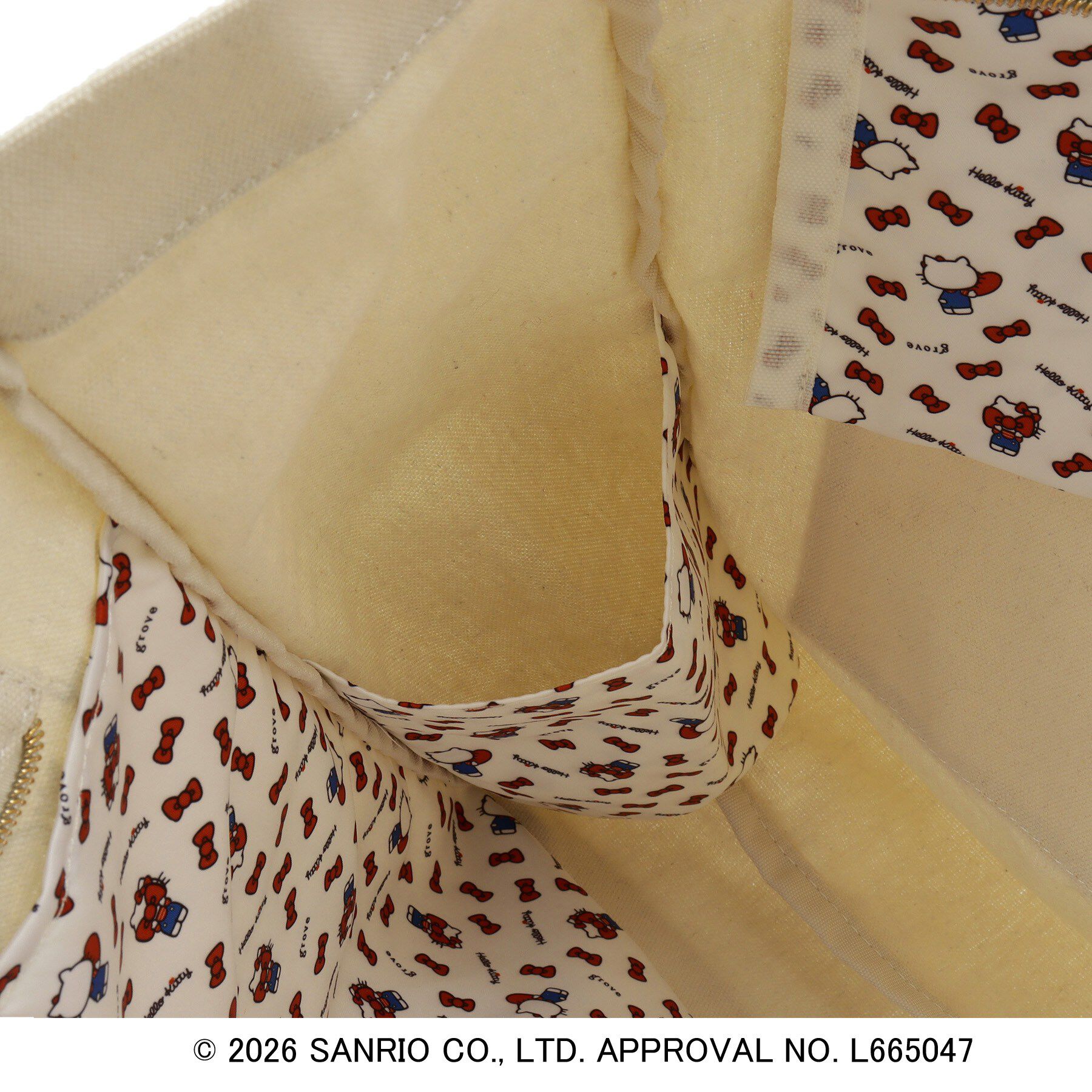 grove「【ハローキティ】バンダナプリント多機能トート」|トートバッグ|