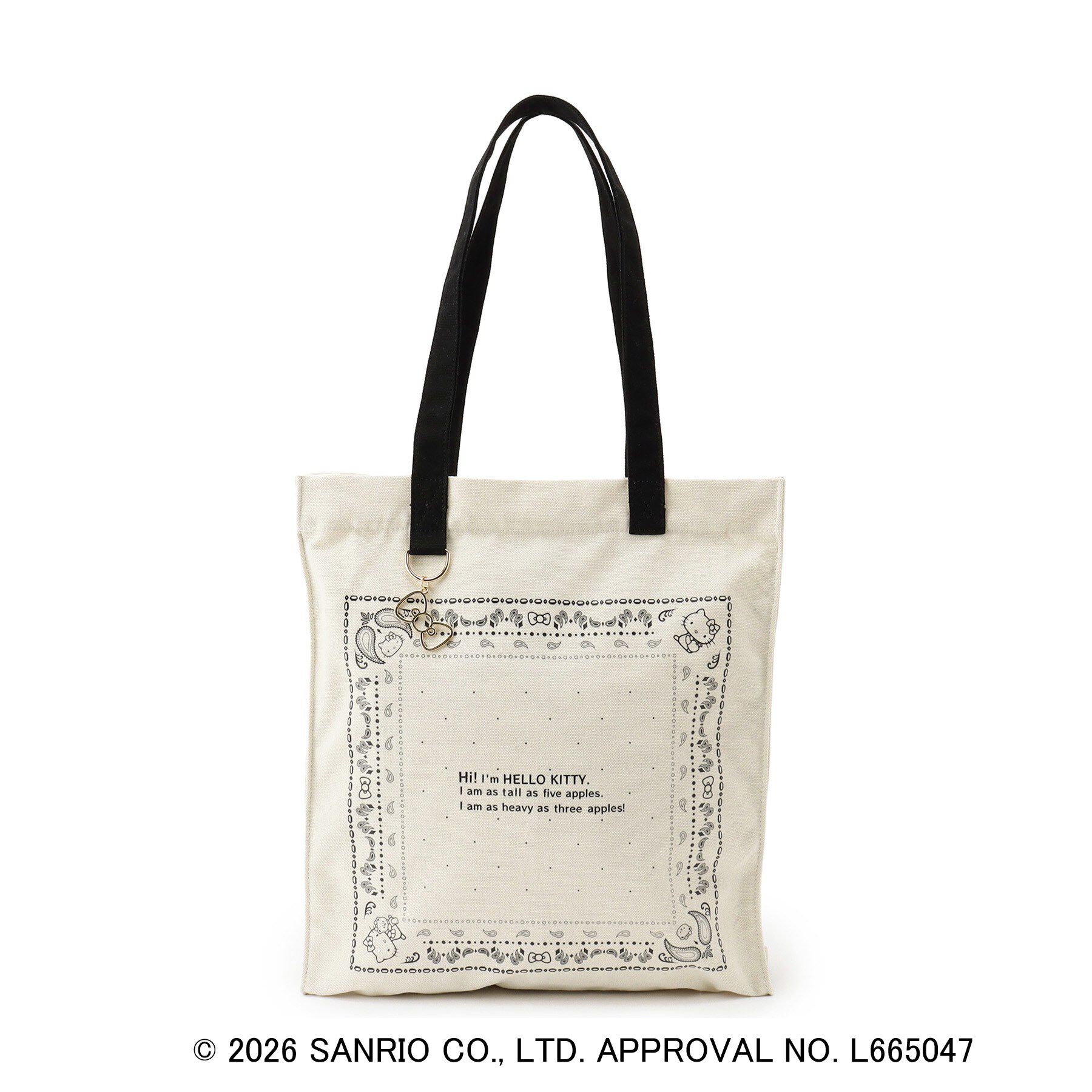 grove「【ハローキティ】バンダナプリント多機能トート」|トートバッグ|