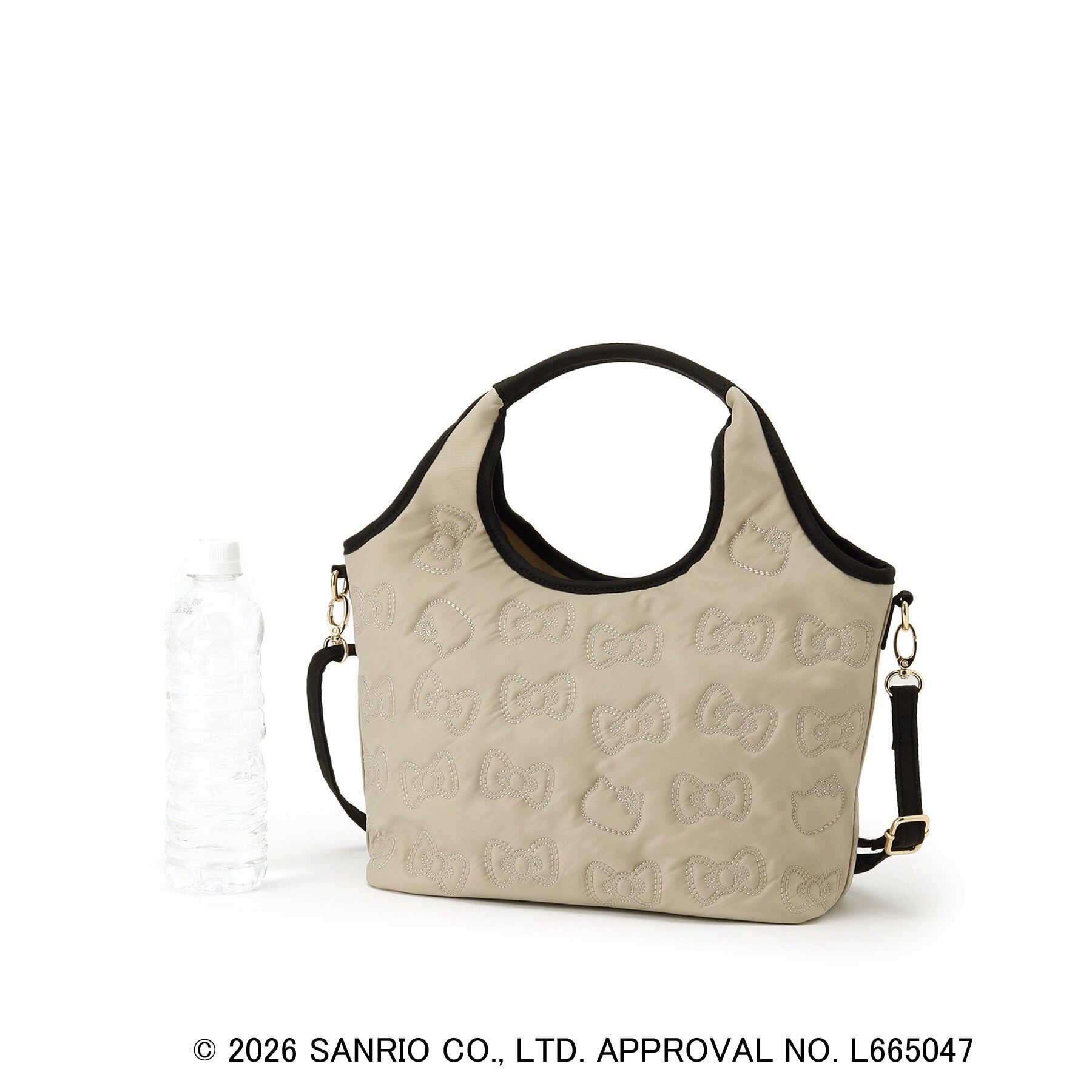 grove「【ハローキティ】撥水キルトクリテトート」|トートバッグ|