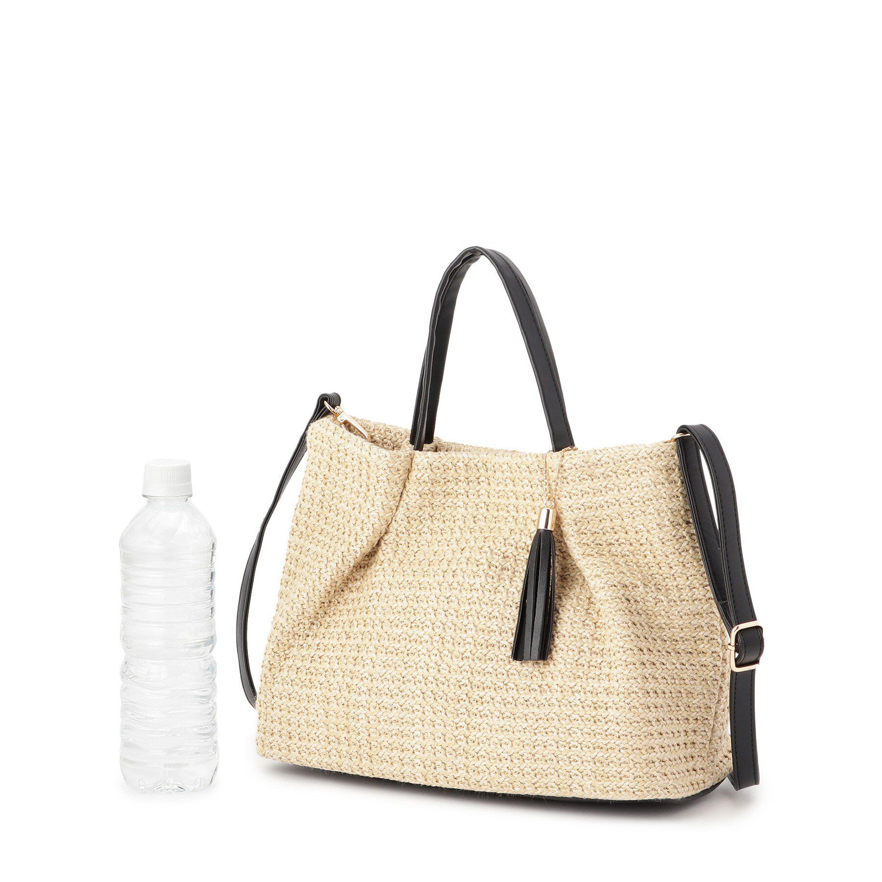 grove「タックタッセルPP2WAYトート」|トートバッグ|