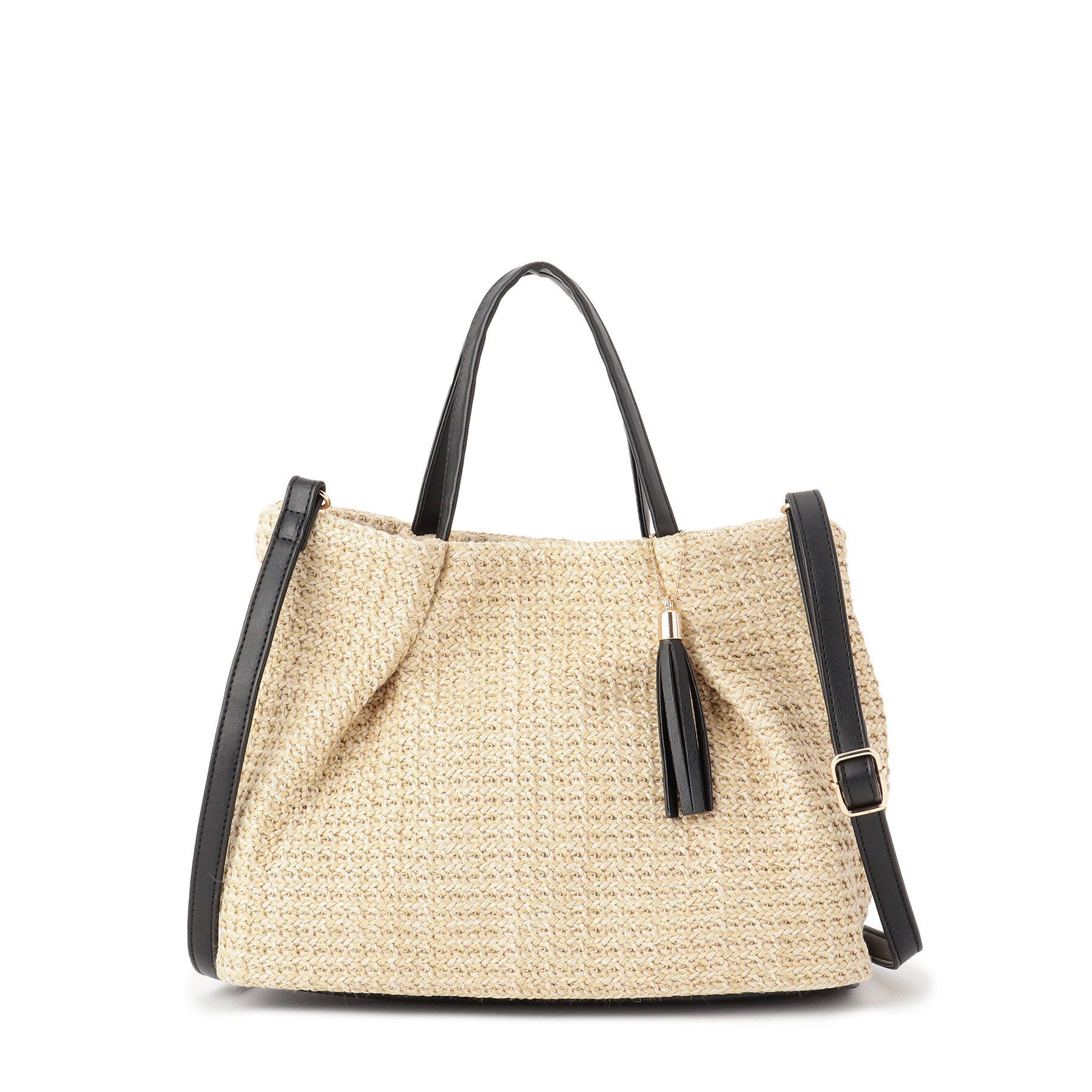 grove「タックタッセルPP2WAYトート」|トートバッグ|