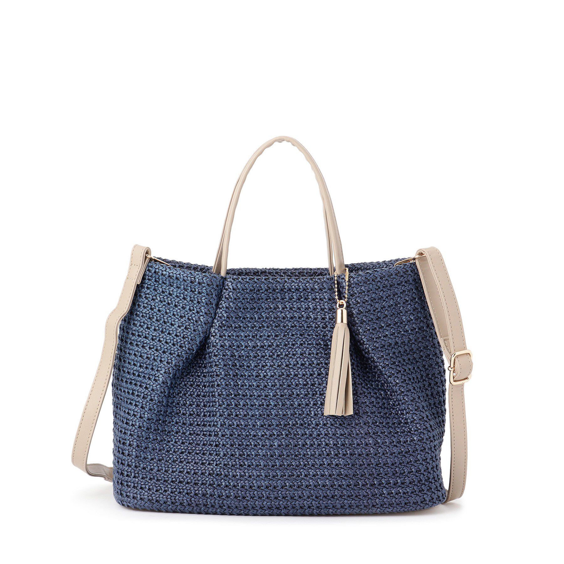 grove「タックタッセルPP2WAYトート」|トートバッグ|