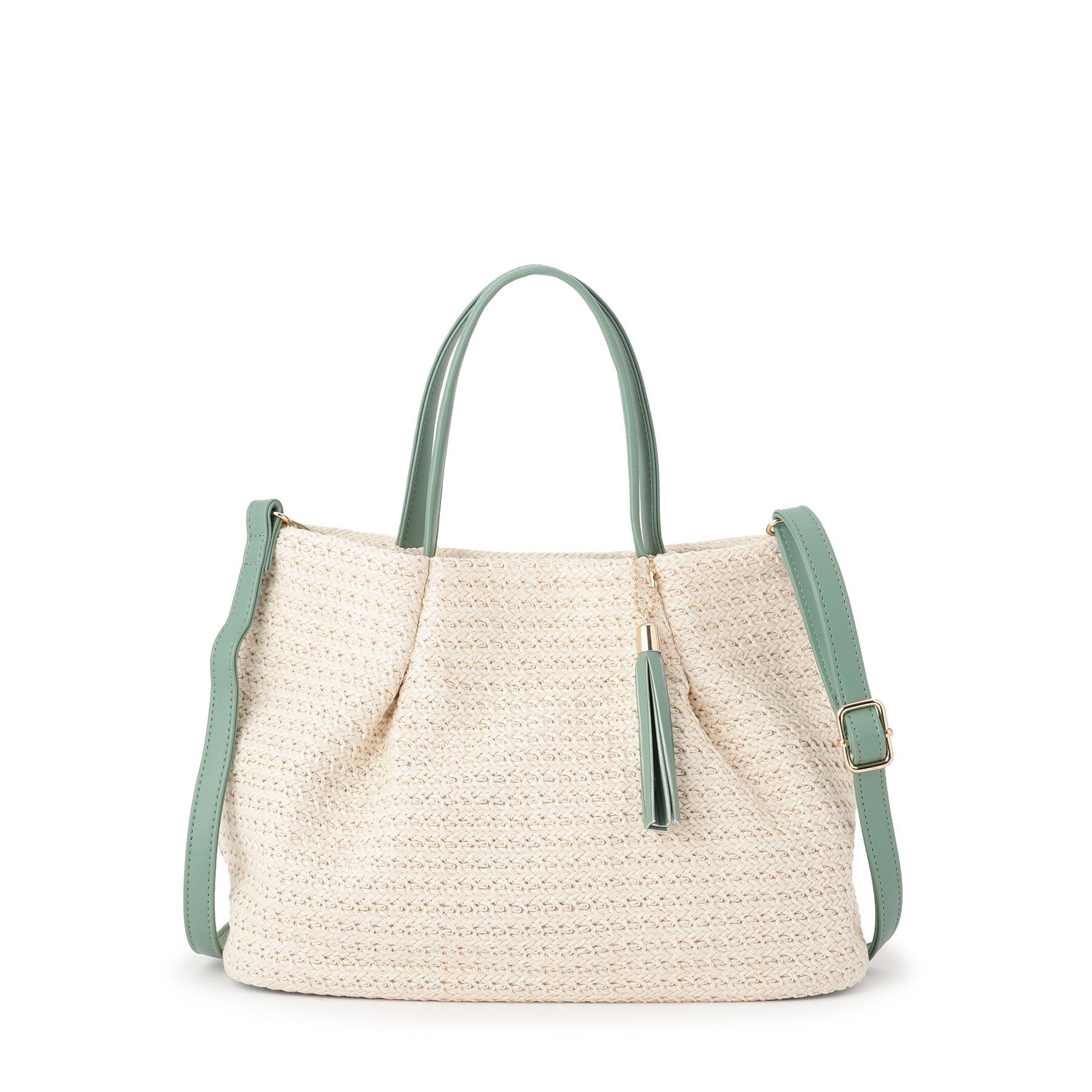 grove「タックタッセルPP2WAYトート」|トートバッグ|