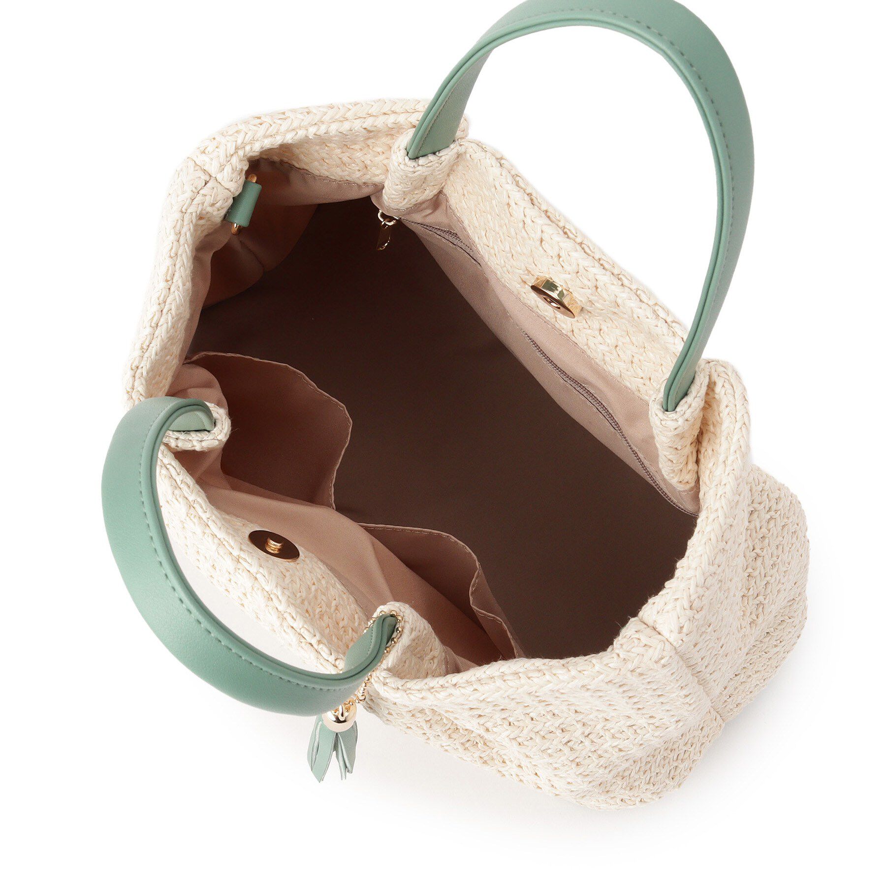 grove「タックタッセルPP2WAYトート」|トートバッグ|