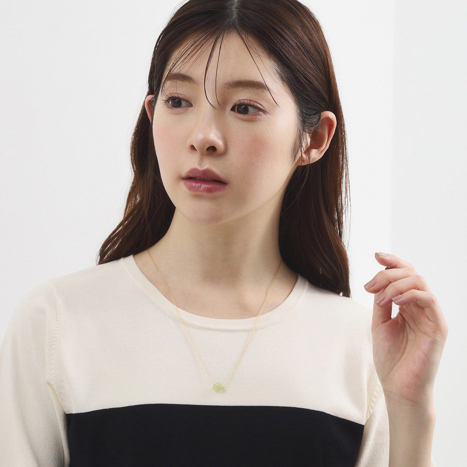 grove「天然石Y字ネックレス【日本製】」|ネックレス|