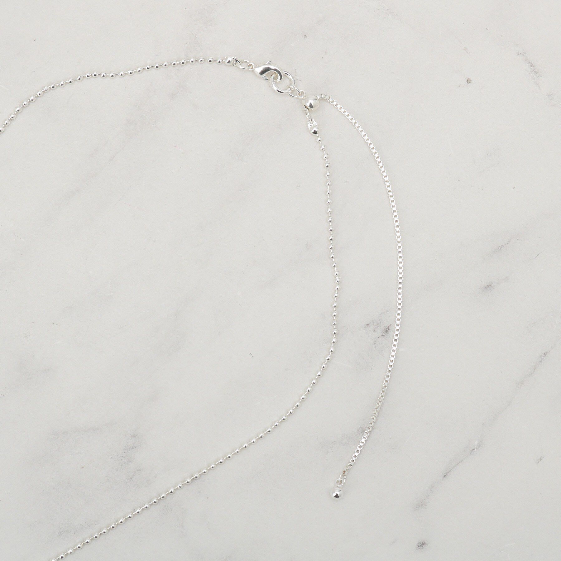 grove「ストーン調メタルショートネックレス」|ネックレス|