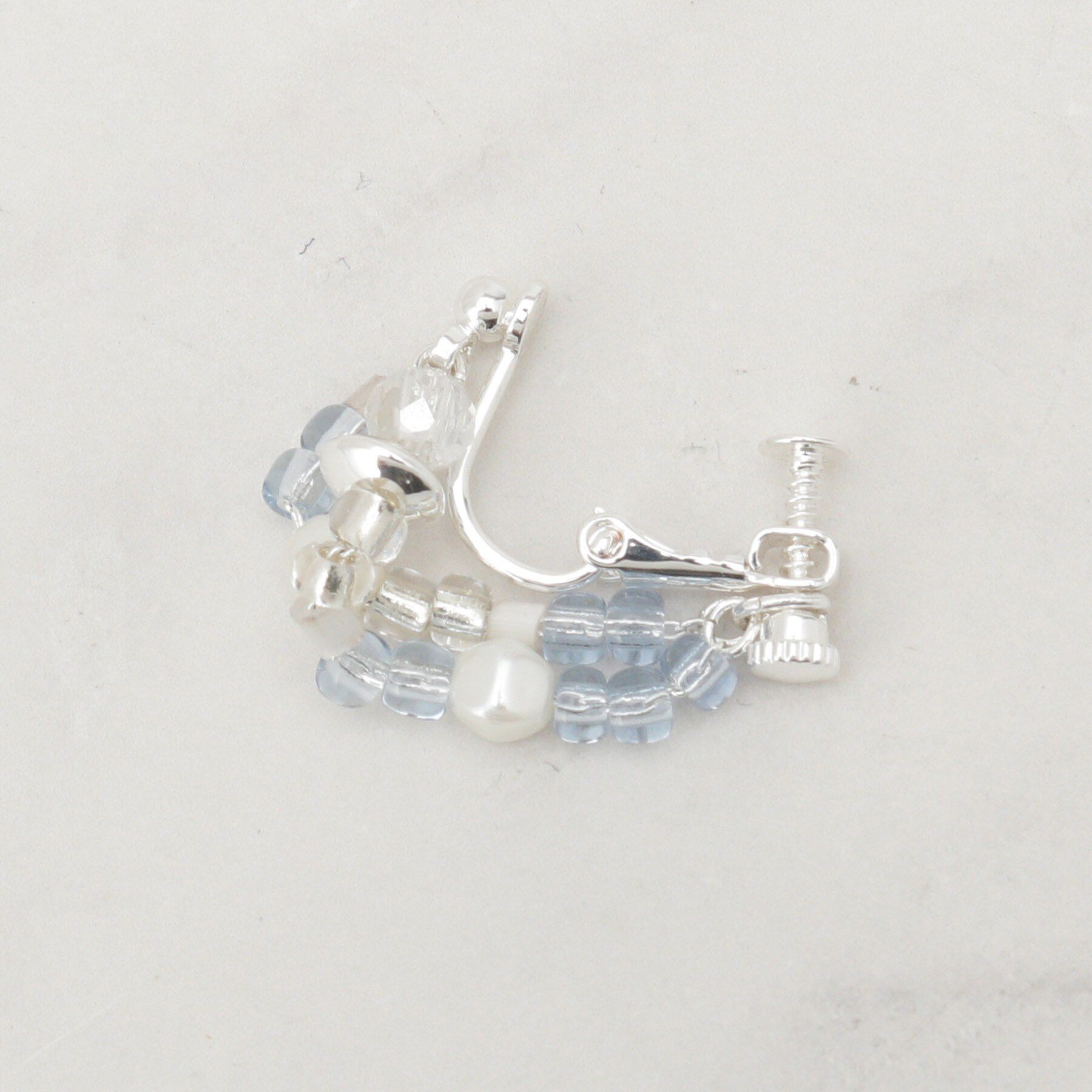 grove「ミックスビーズイヤリング」|イヤリング|